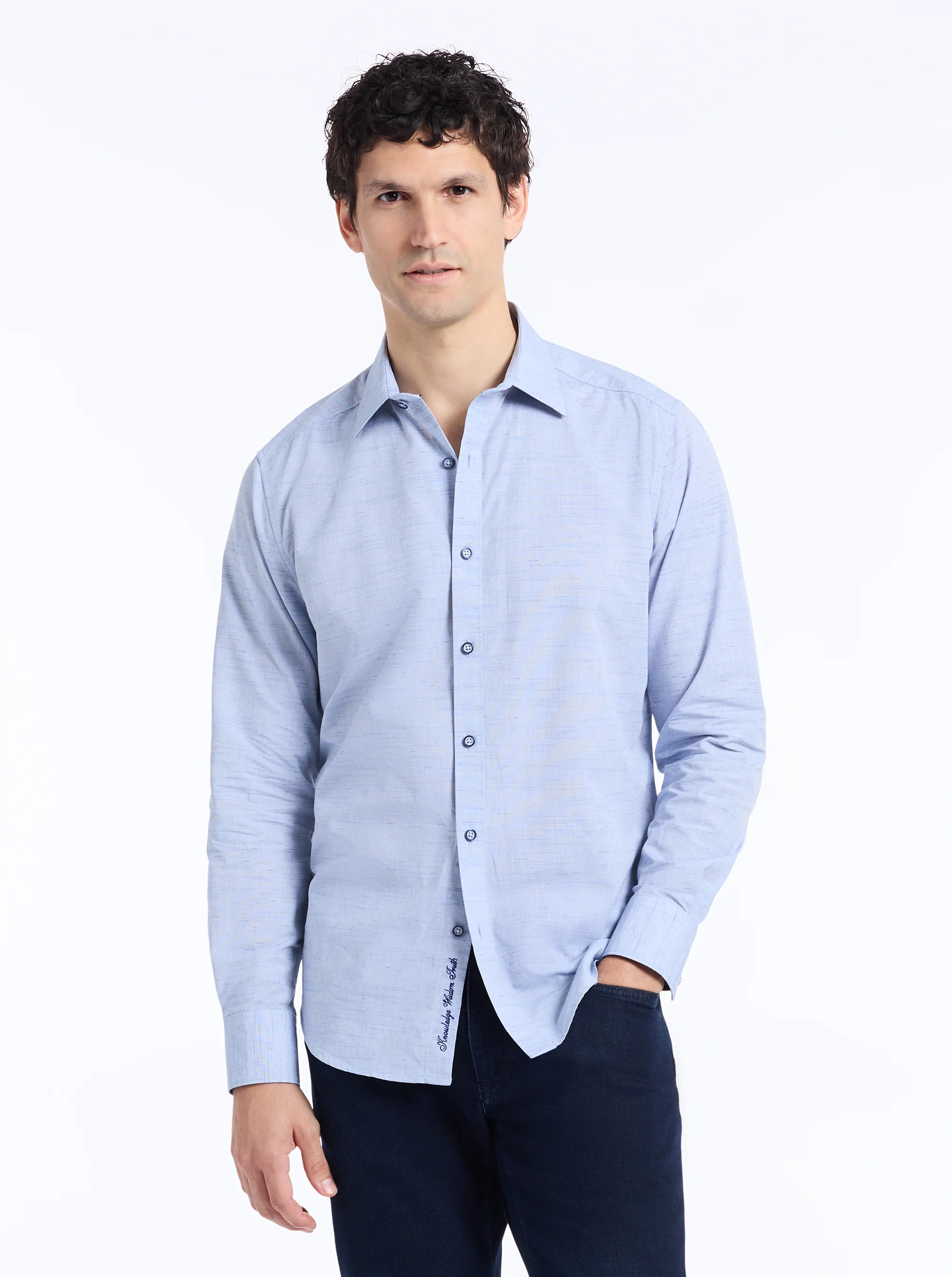 AVONDALE LONG SLEEVE BUTTON DOWN SHIRT - Image 2