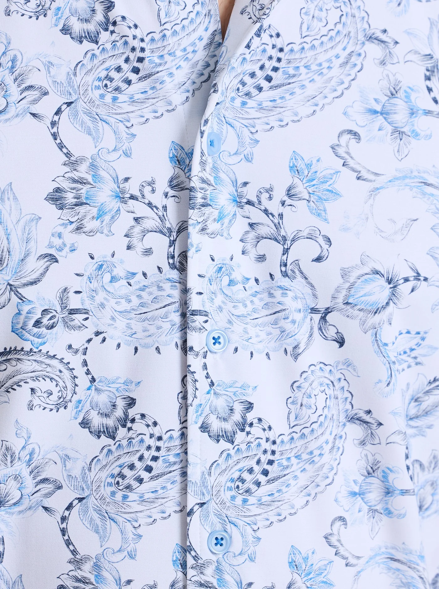 BASCOBEL SHORT SLEEVE BUTTON DOWN SHIRT - Image 3