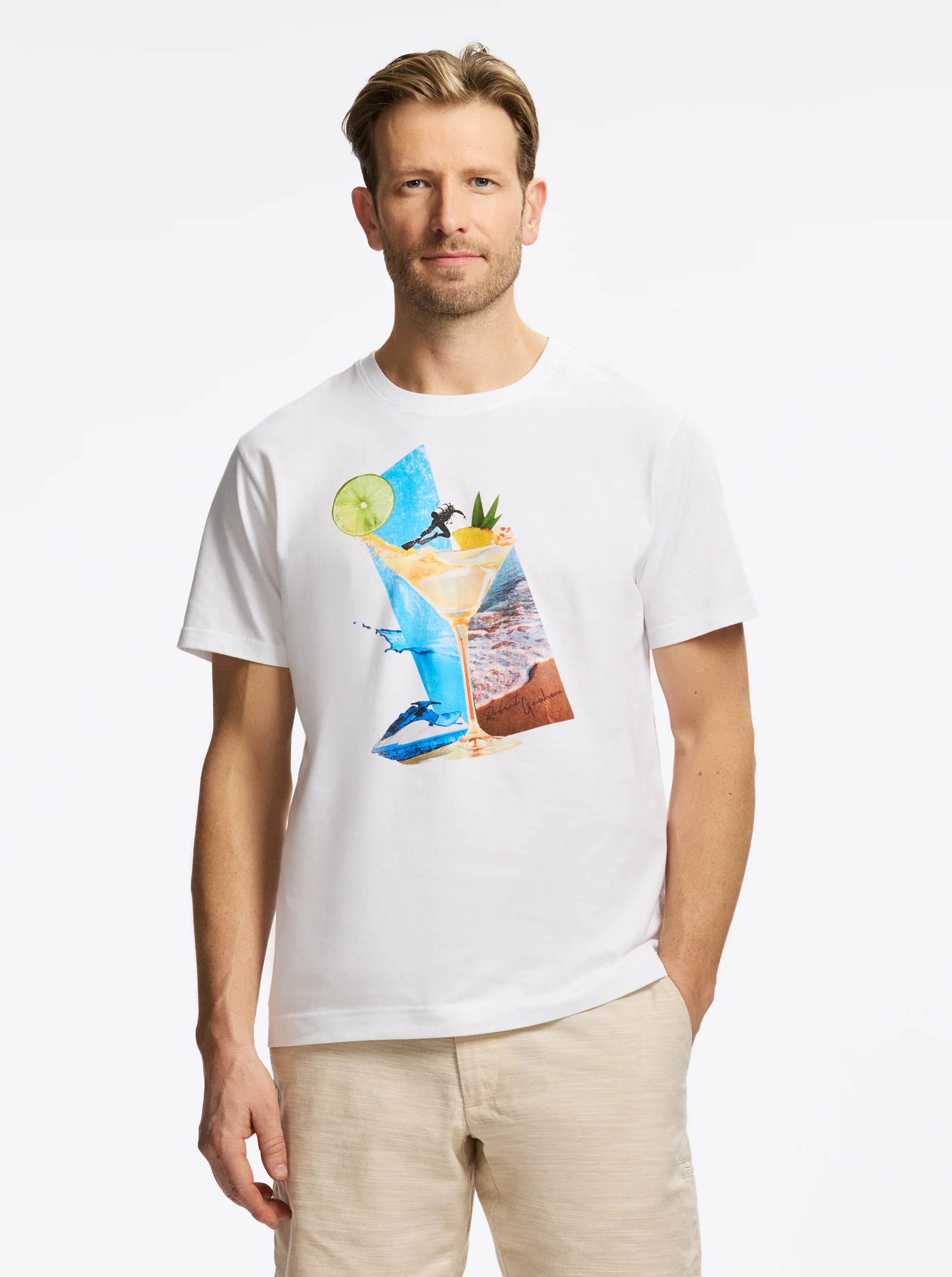 BEACH MARTINI SHORT SLEEVE T-SHIRT