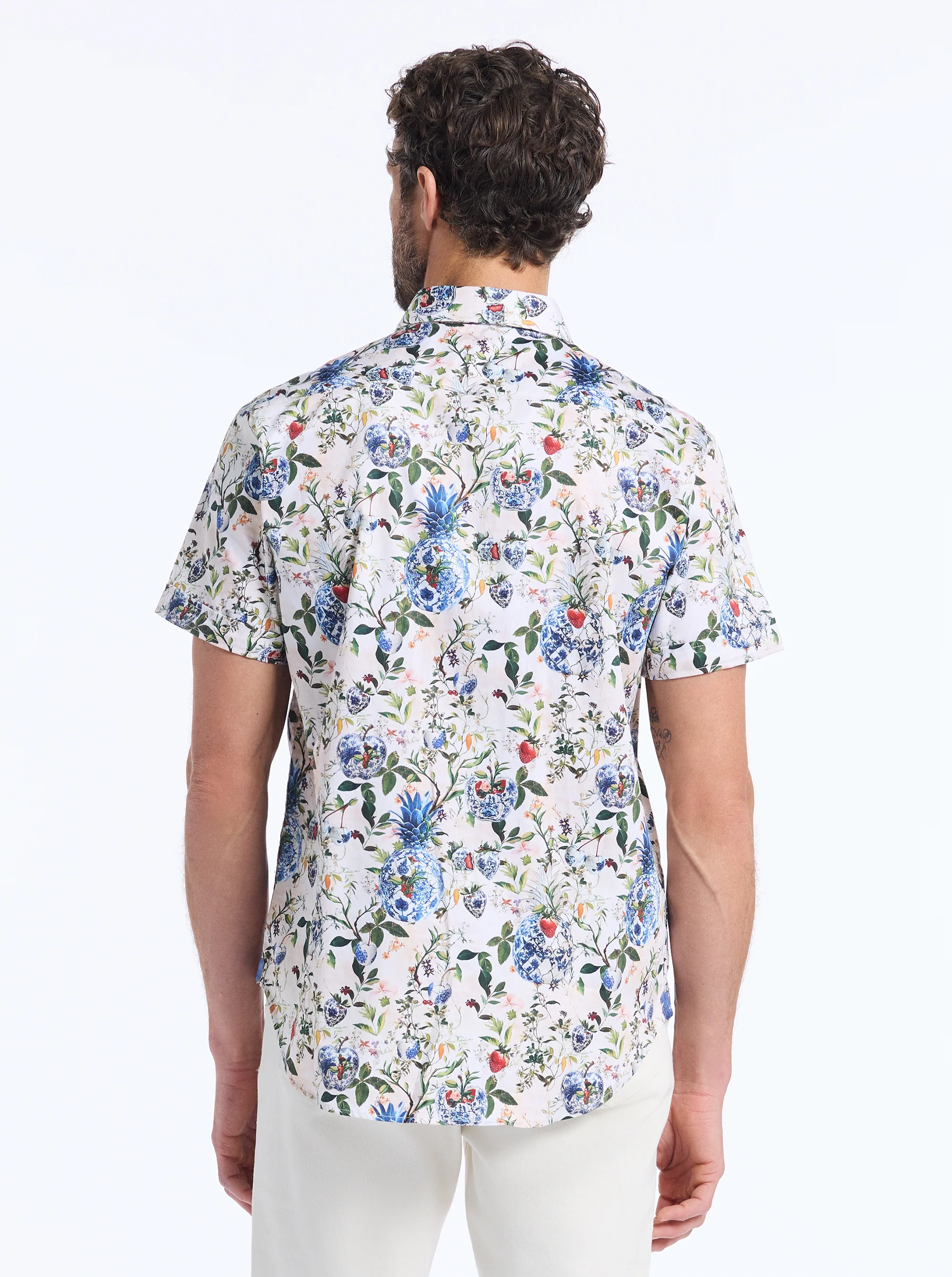 BRIARCLIFF SHORT SLEEVE BUTTON DOWN SHIRT - Image 3