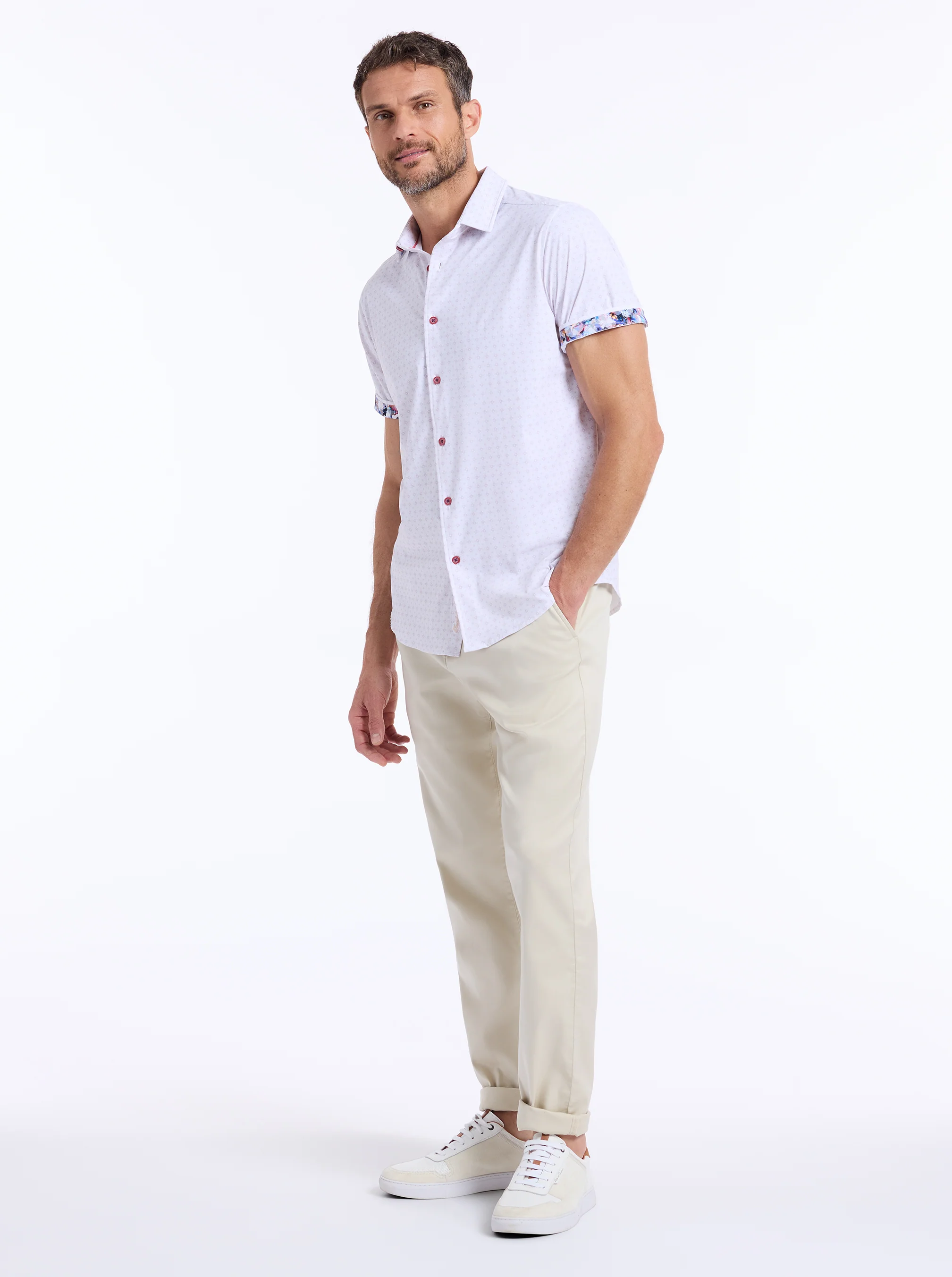 BROMPTON SHORT SLEEVE BUTTON DOWN SHIRT - Image 7