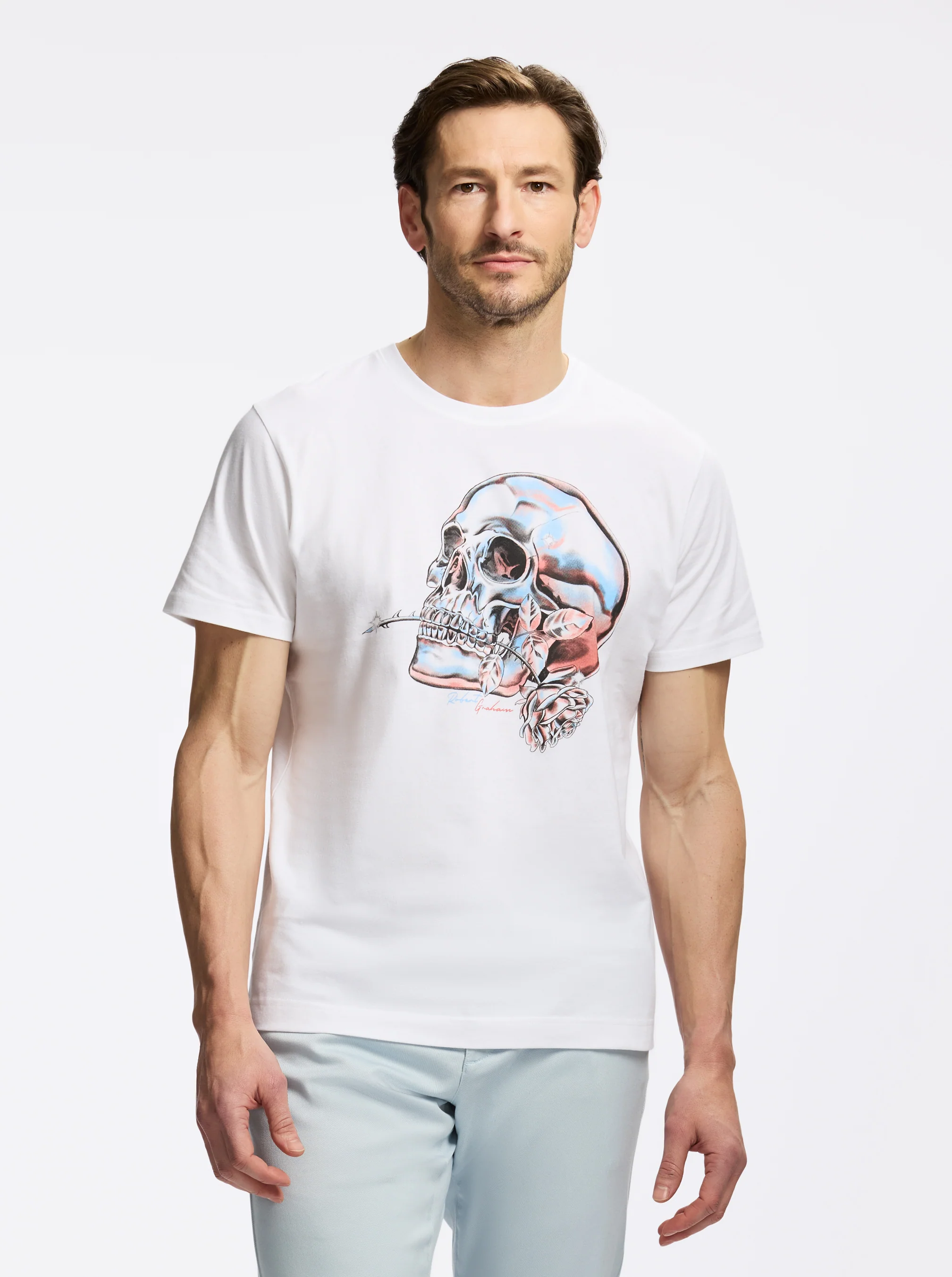 CHROME SKULL SHORT SLEEVE T-SHIRT