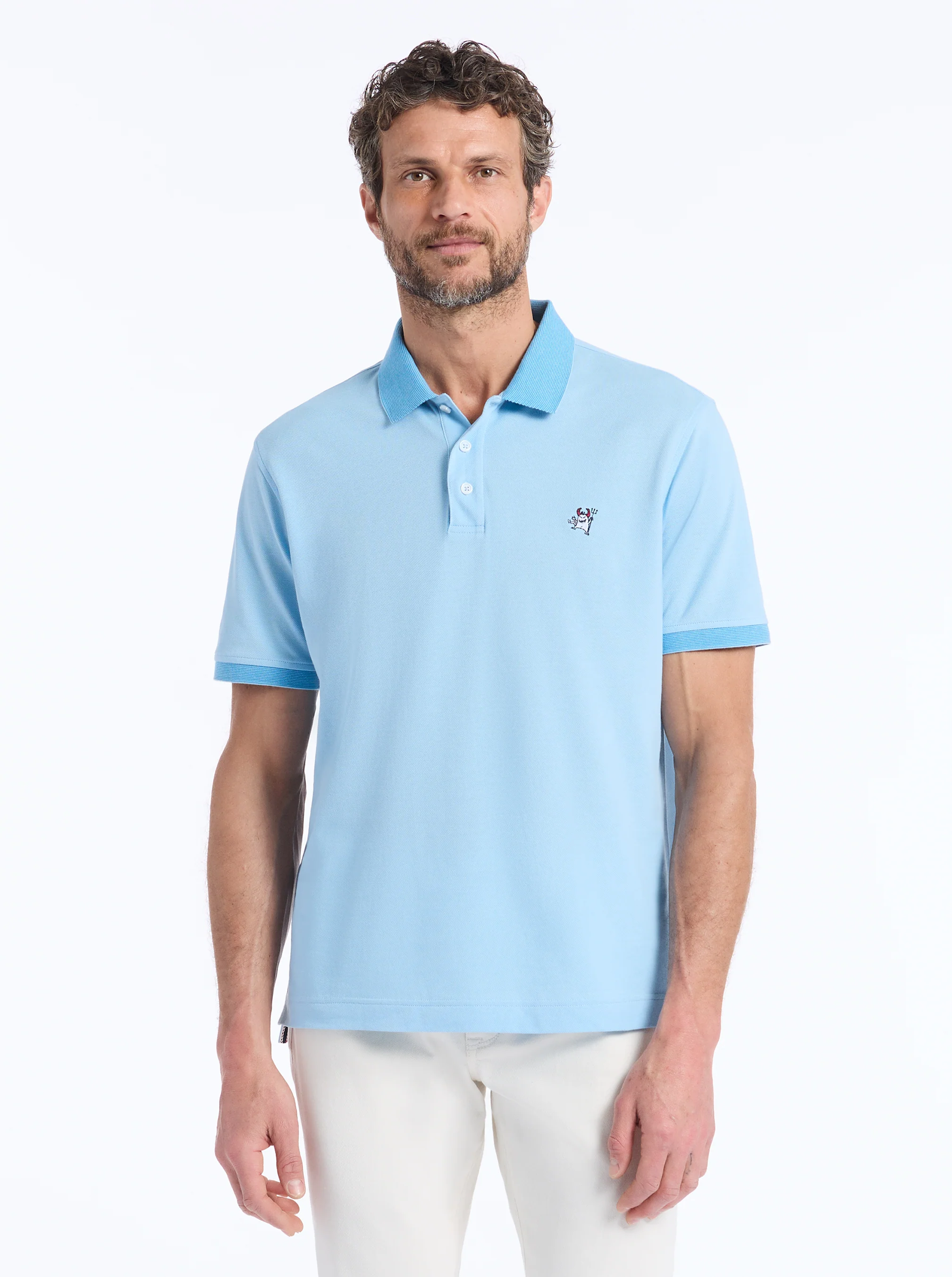 DEVIL SHORT SLEEVE POLO - Image 2