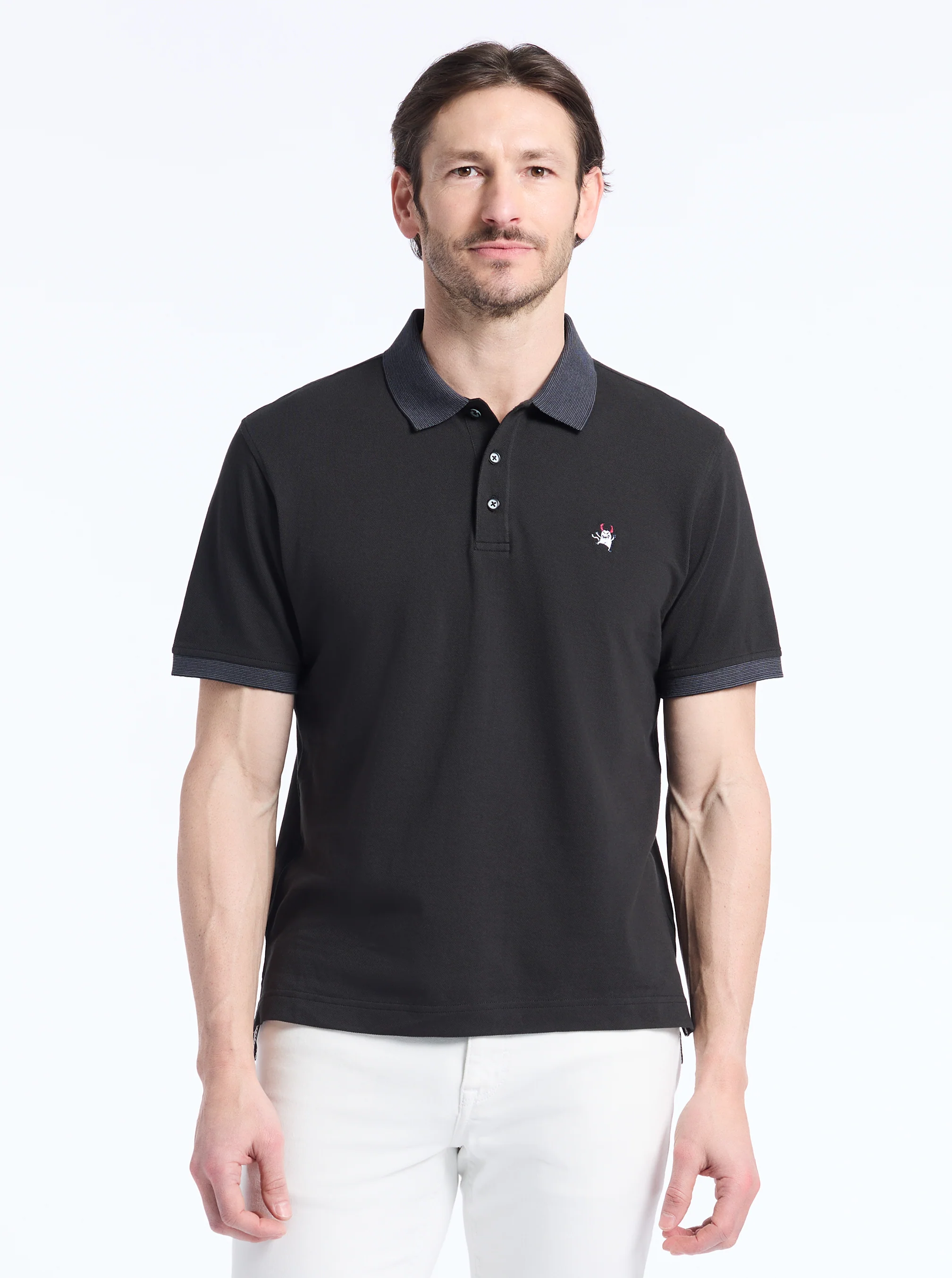DEVIL SHORT SLEEVE POLO - Image 2