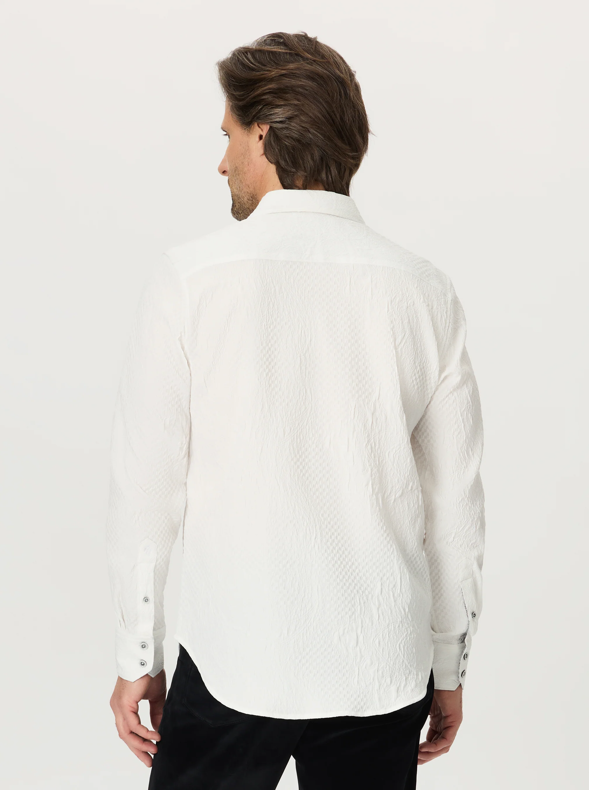DEVONSHIRE LONG SLEEVE BUTTON DOWN SHIRT - Image 7