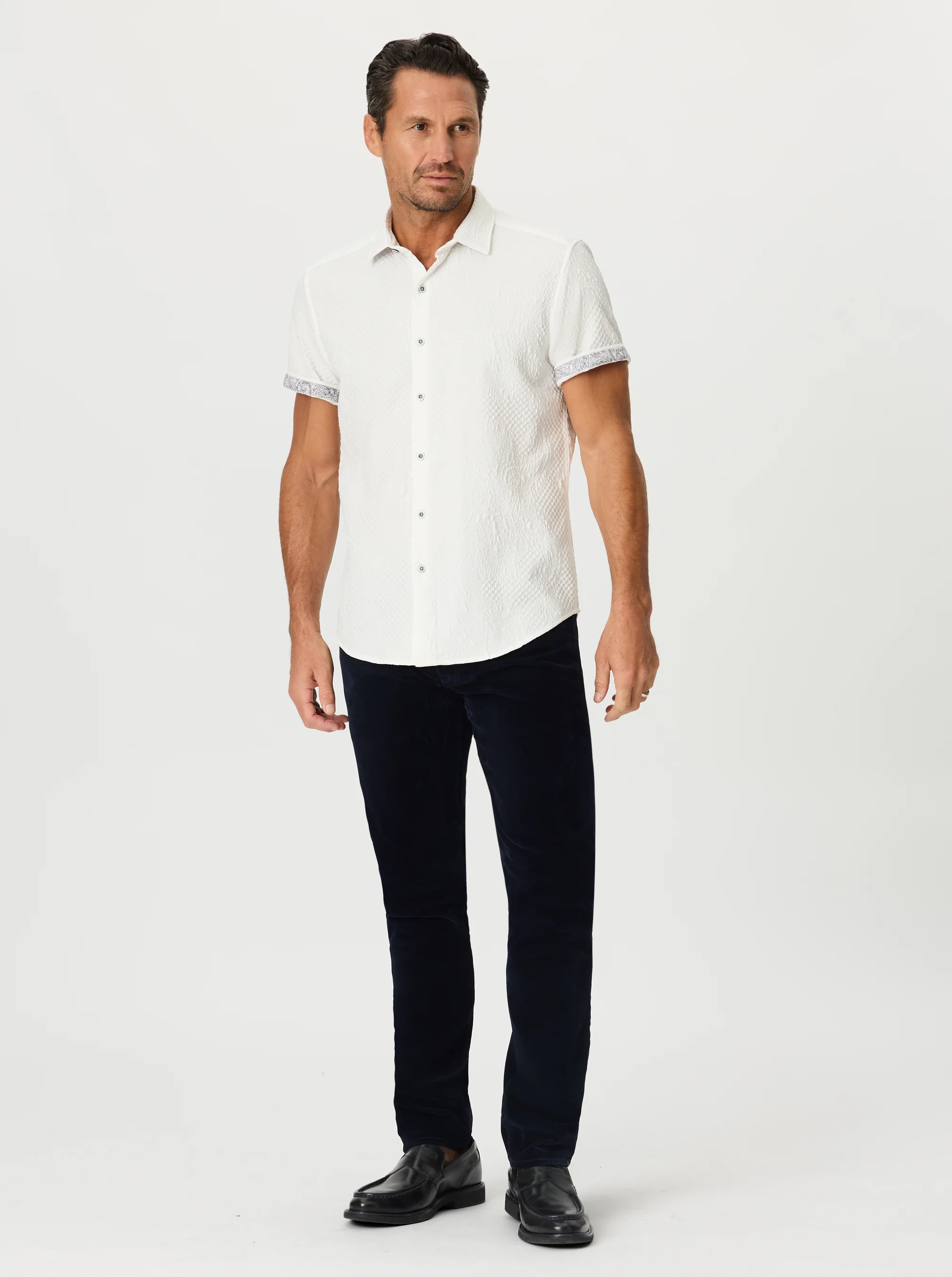 DEVONSHIRE SHORT SLEEVE BUTTON DOWN SHIRT - Image 5