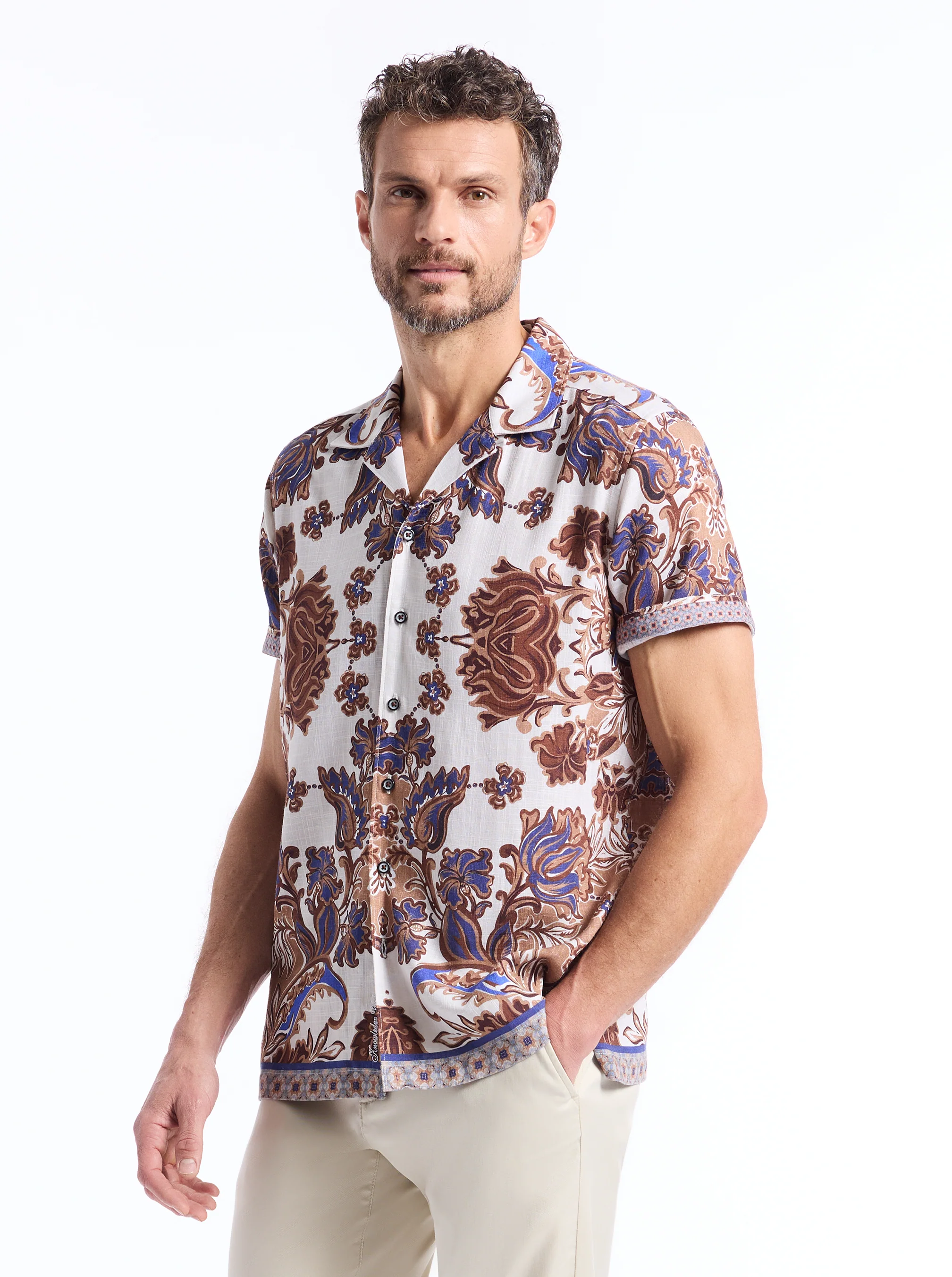DUNBRIDGE SHORT SLEEVE BUTTON DOWN SHIRT - Image 7