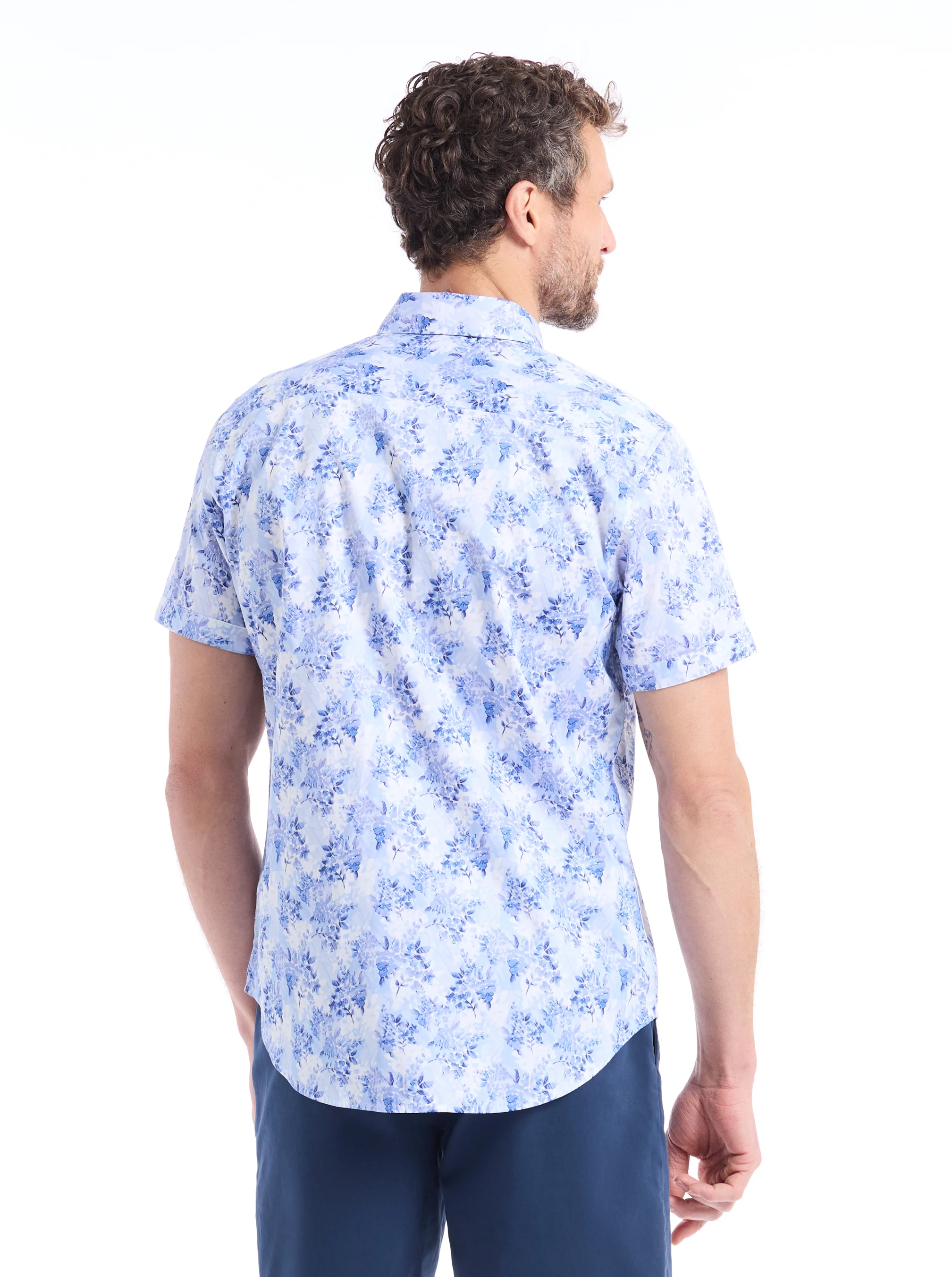 EARLSTON SHORT SLEEVE BUTTON DOWN SHIRT - Image 4