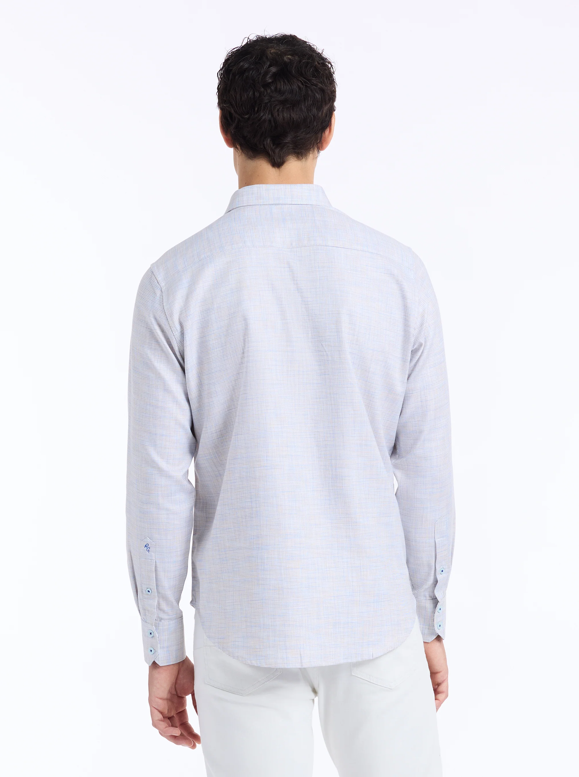 EDISON LONG SLEEVE BUTTON DOWN SHIRT - Image 5