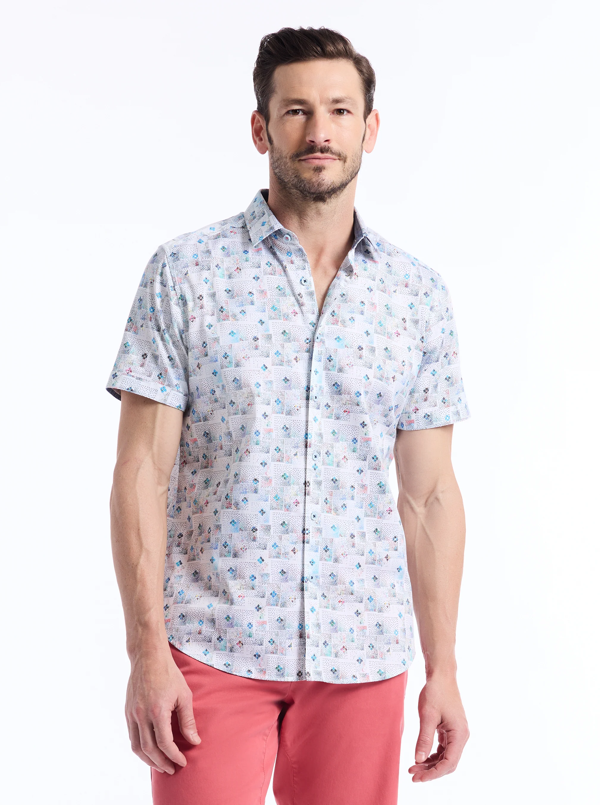 EMBARCADERO SHORT SLEEVE BUTTON DOWN SHIRT - Image 2