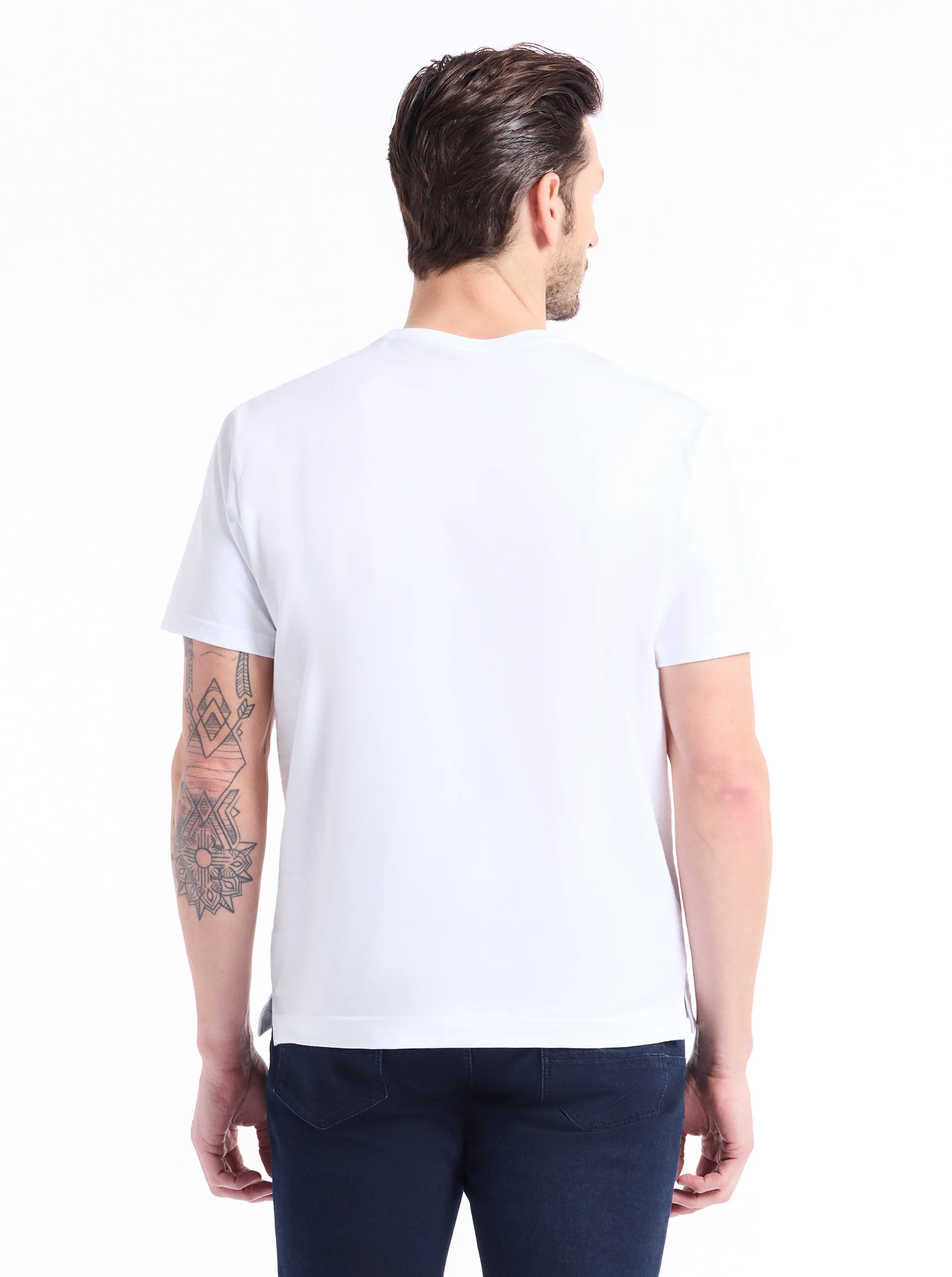FLORAL SKULL SHORT SLEEVE T-SHIRT - Image 3