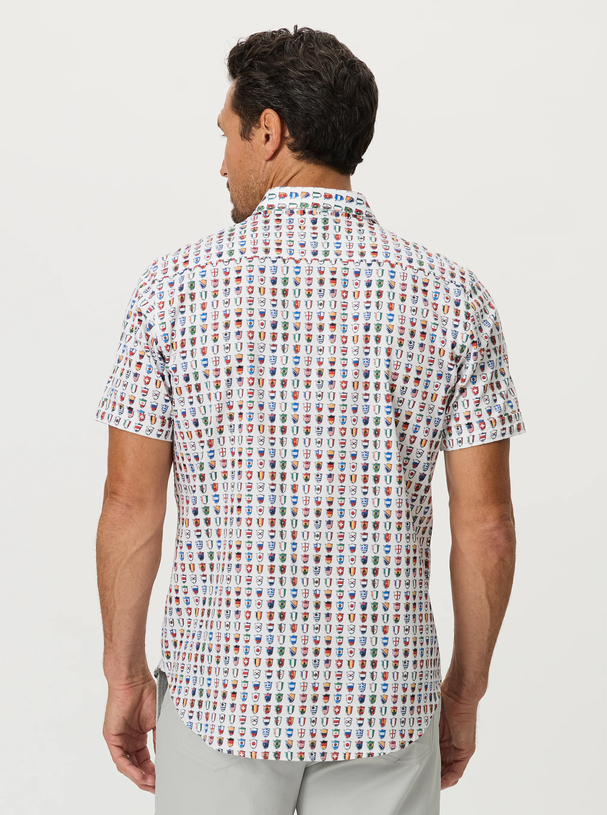 FOR THE WIN SHORT SLEEVE BUTTON DOWN SHIRT - Image 7