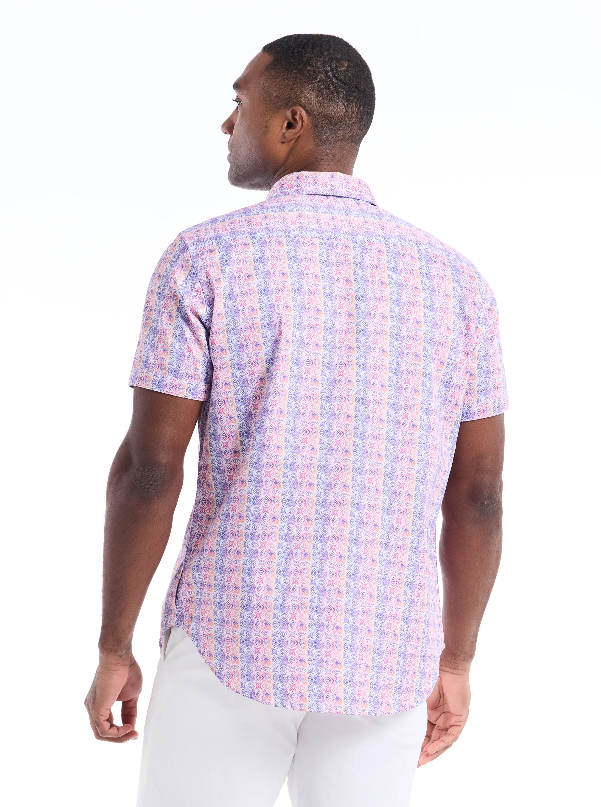 FORMBY SHORT SLEEVE BUTTON DOWN SHIRT - Image 4