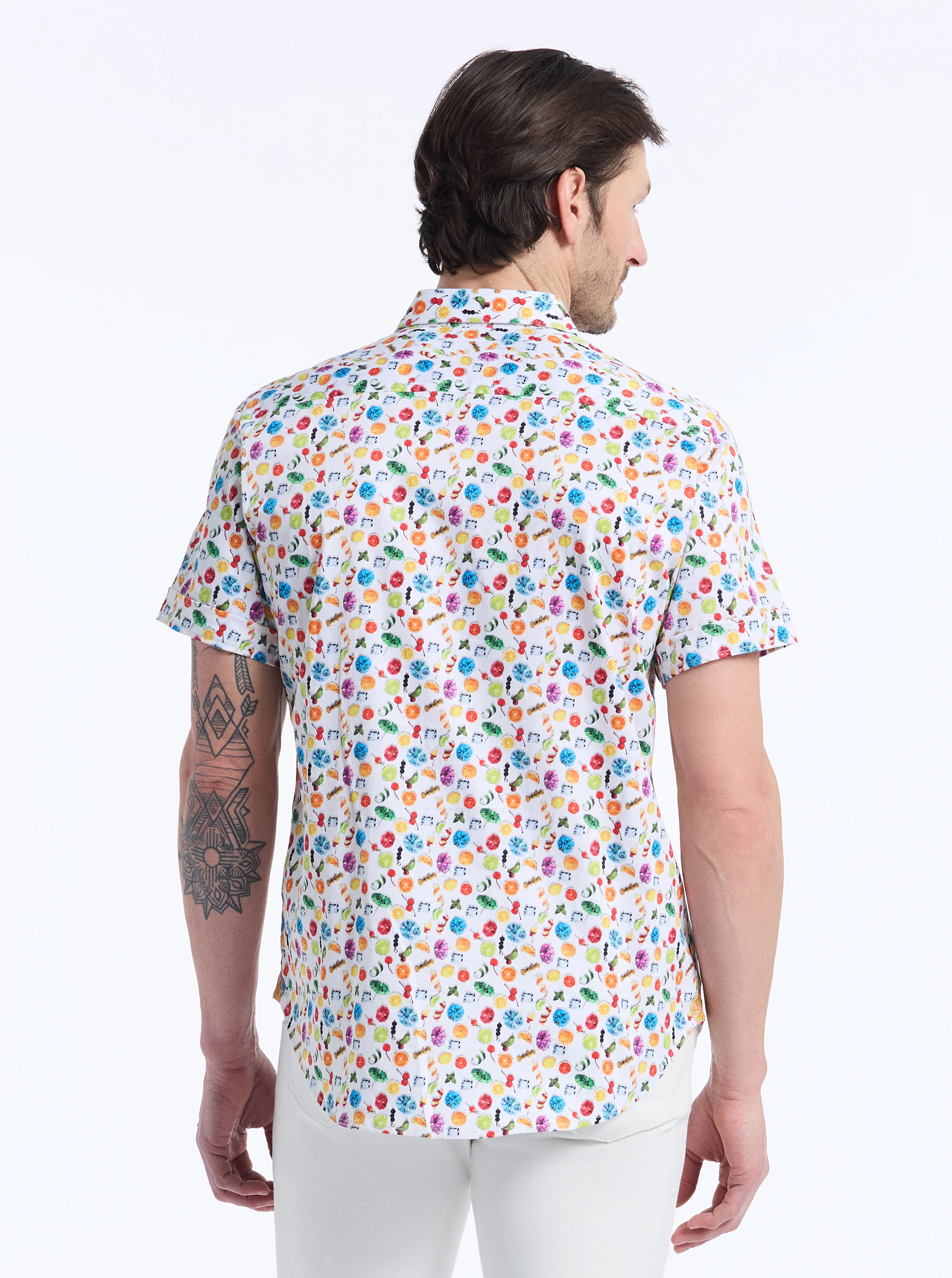 GARNISH SHORT SLEEVE BUTTON DOWN SHIRT - Image 4