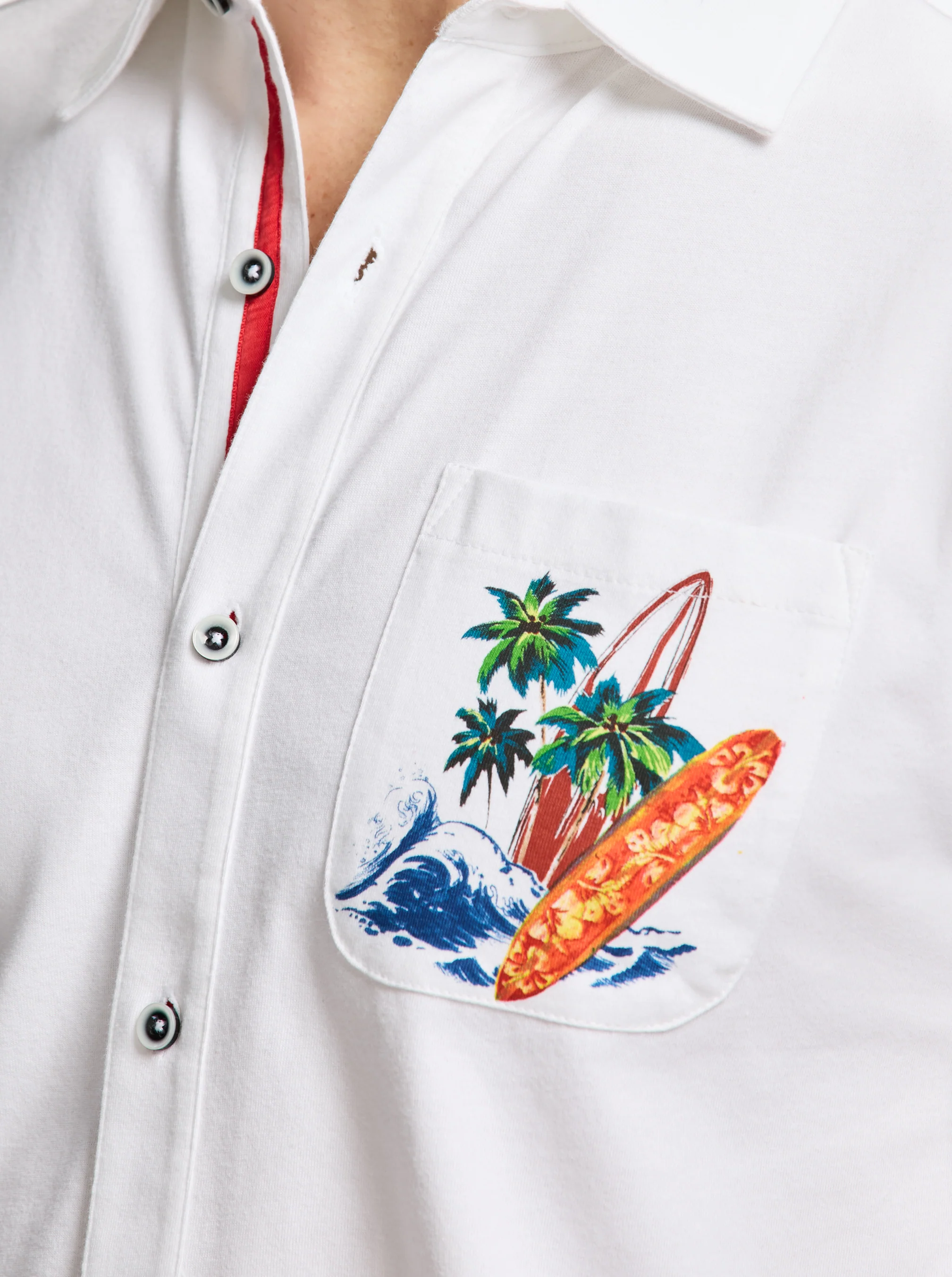 GOOD SURF SHORT SLEEVE BUTTON DOWN SHIRT - Image 2