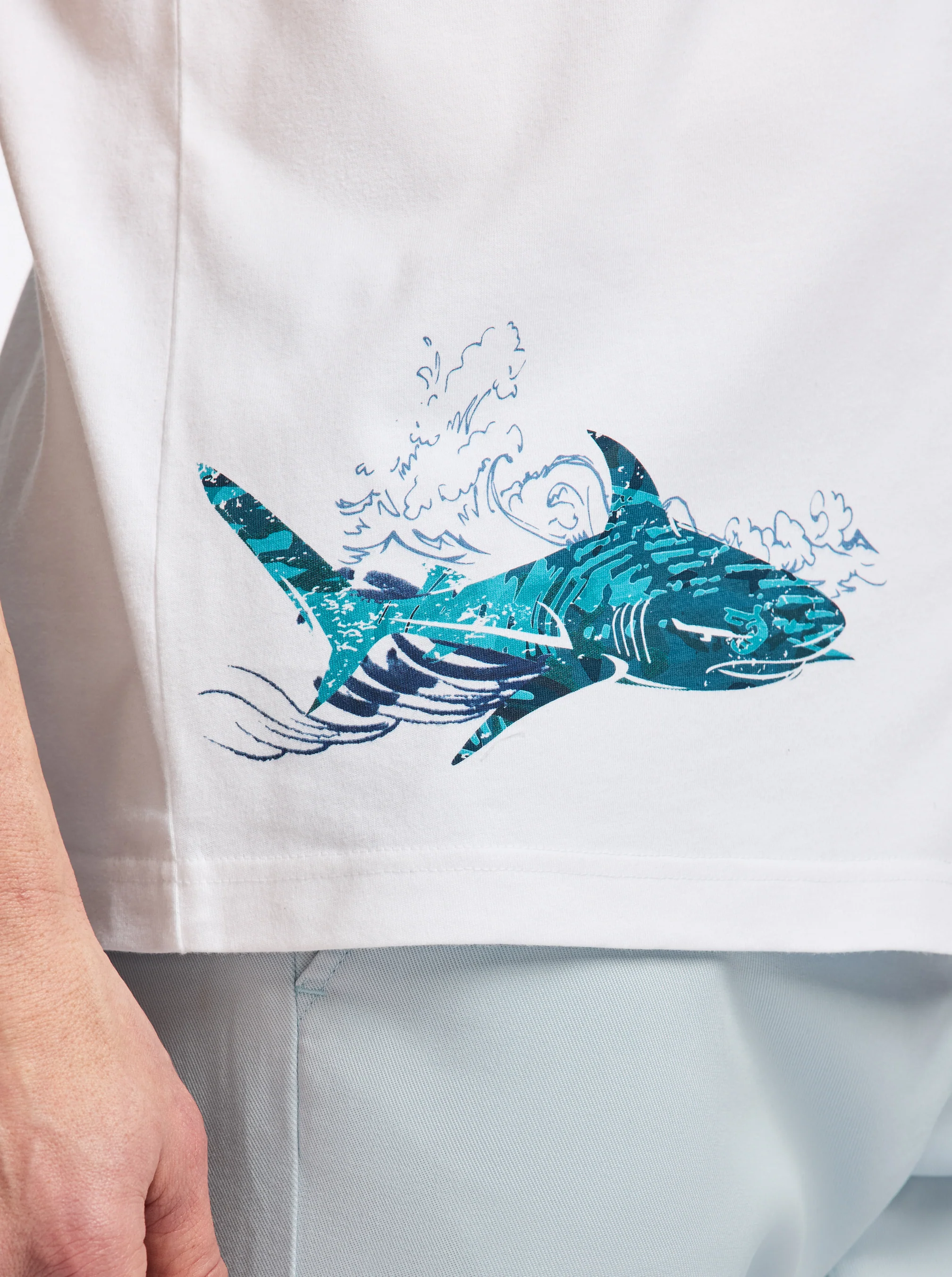 GOOD SURF SHORT SLEEVE BUTTON DOWN SHIRT - Image 3