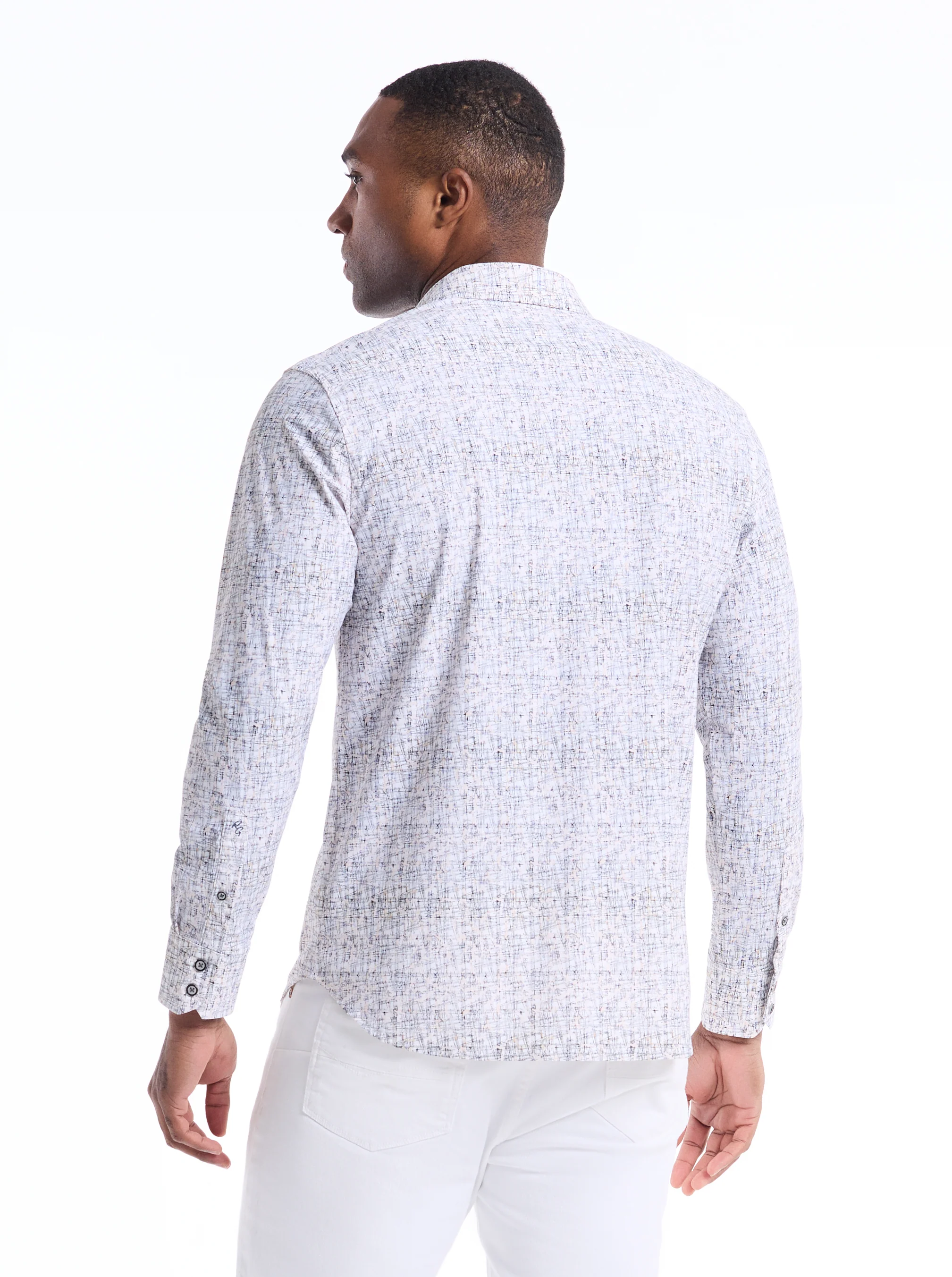 HAMMERSMITH LONG SLEEVE BUTTON DOWN SHIRT - Image 3