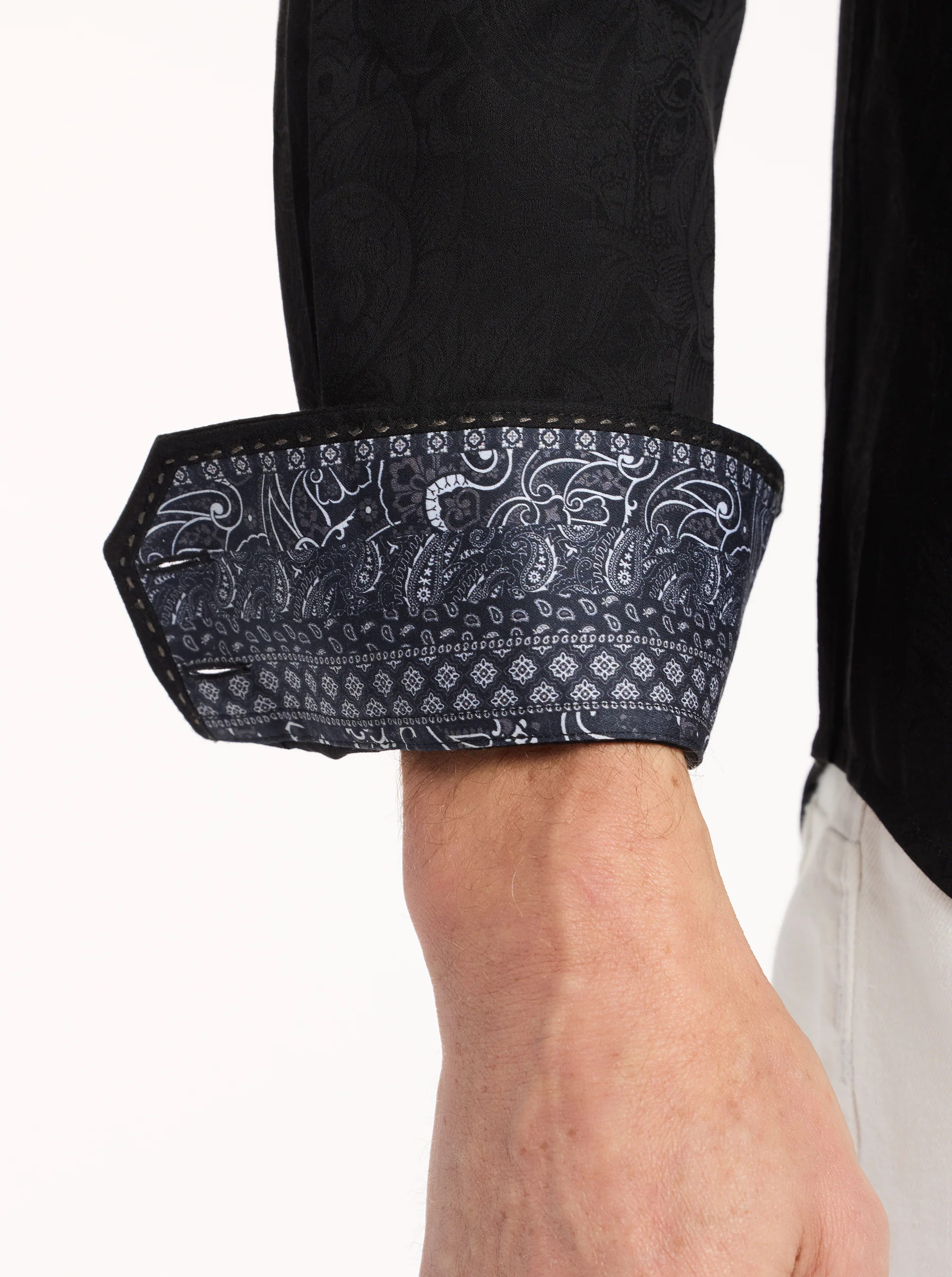 HUDSON LONG SLEEVE BUTTON DOWN SHIRT - Image 4