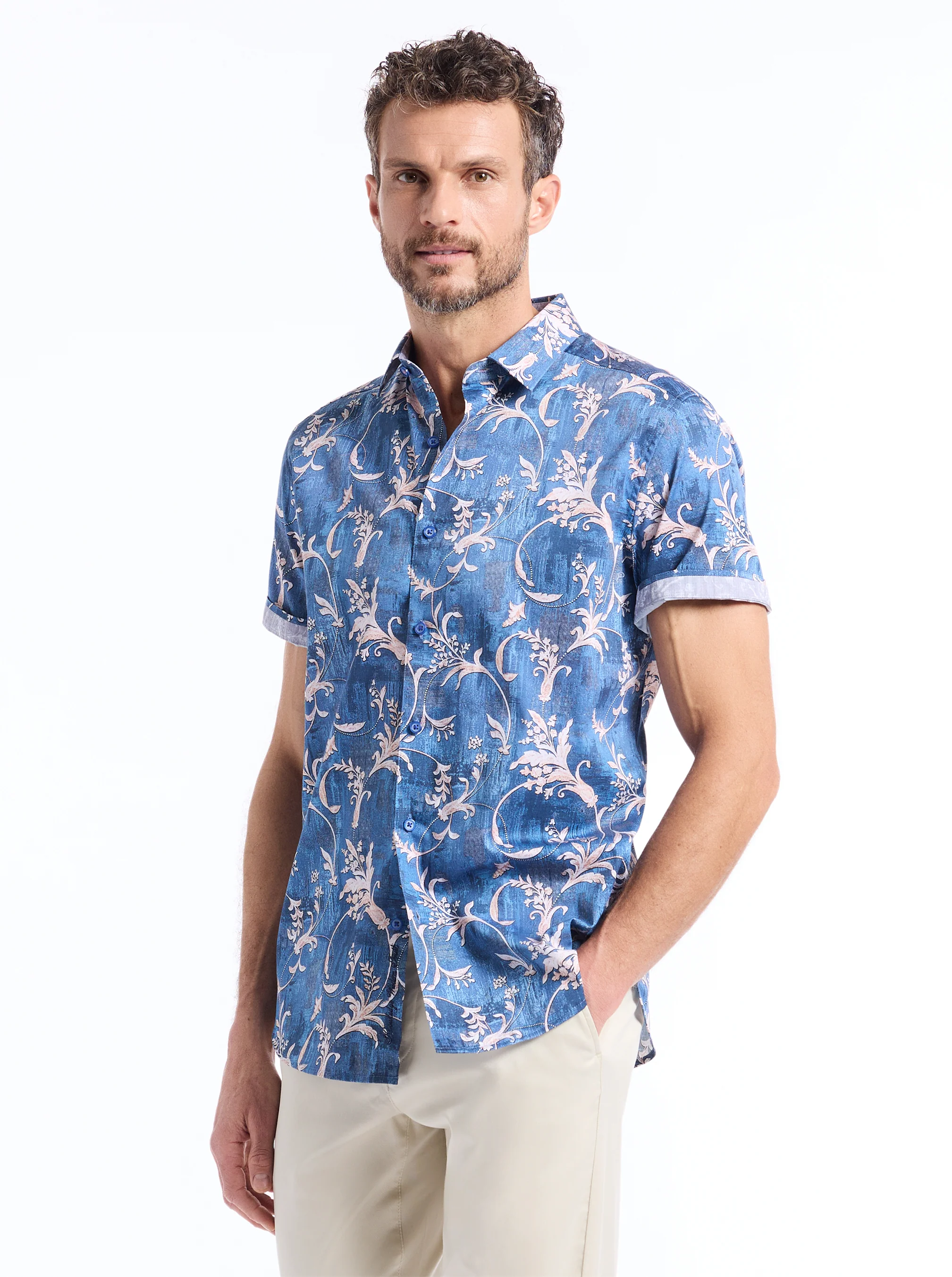 JUNIPERO SHORT SLEEVE BUTTON DOWN SHIRT - Image 7
