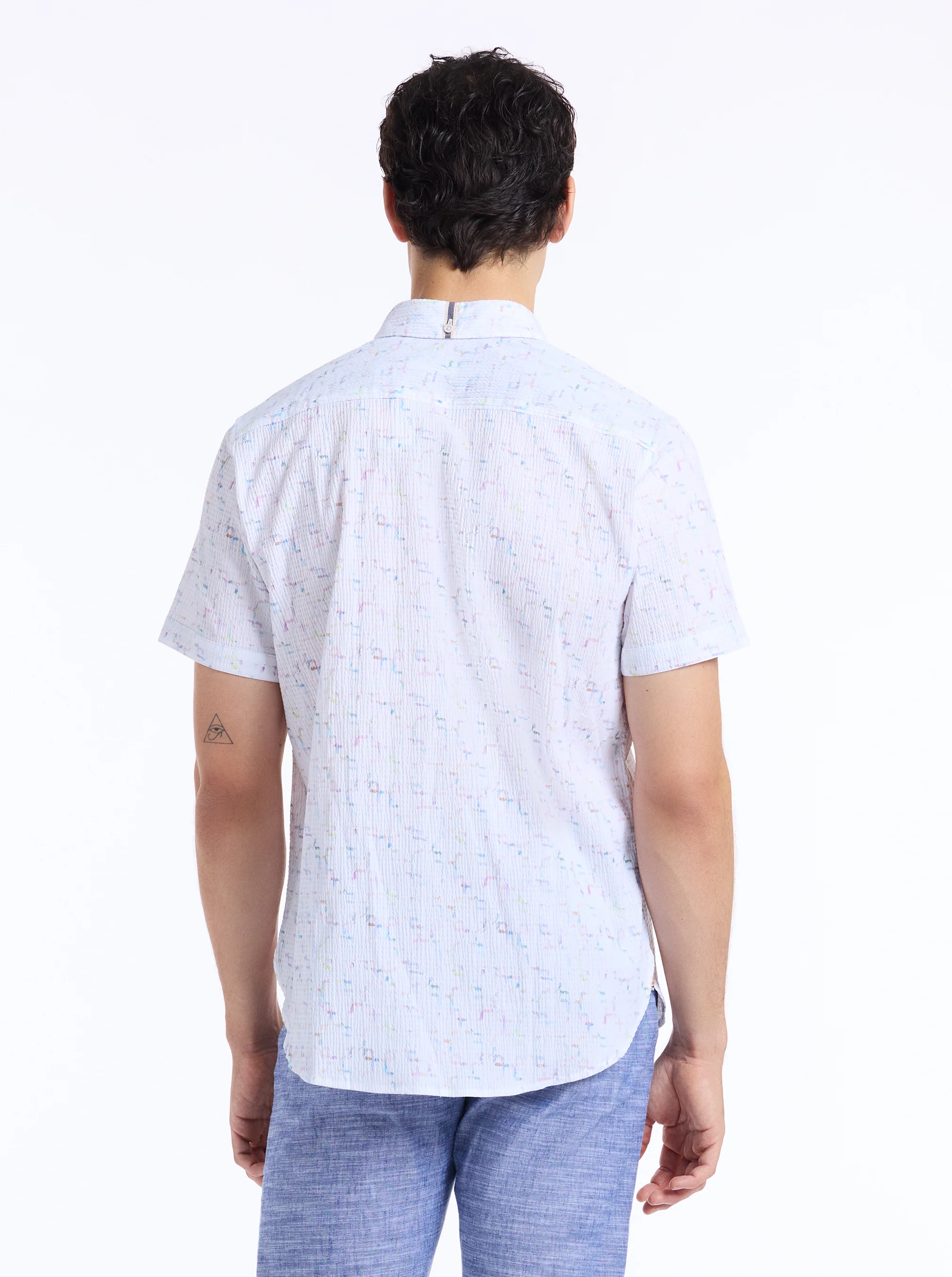 KINGSHOLD SHORT SLEEVE BUTTON DOWN SHIRT TALL - Image 5
