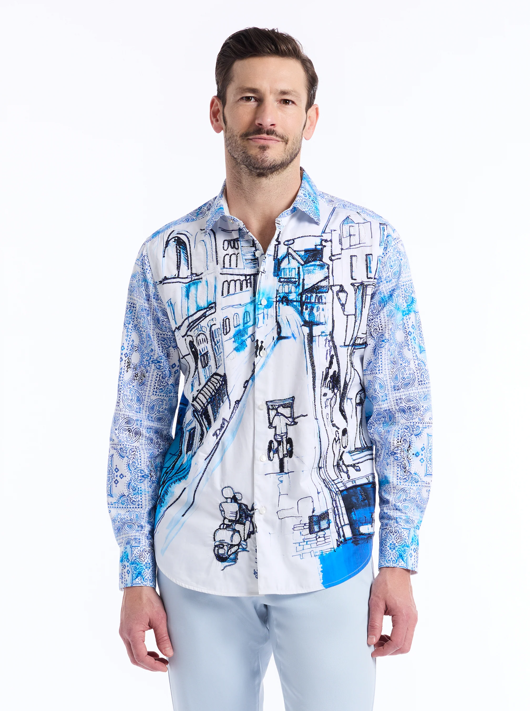 LIMITED EDITION CROWTHER CITY LONG SLEEVE BUTTON DOWN SHIRT - Image 2