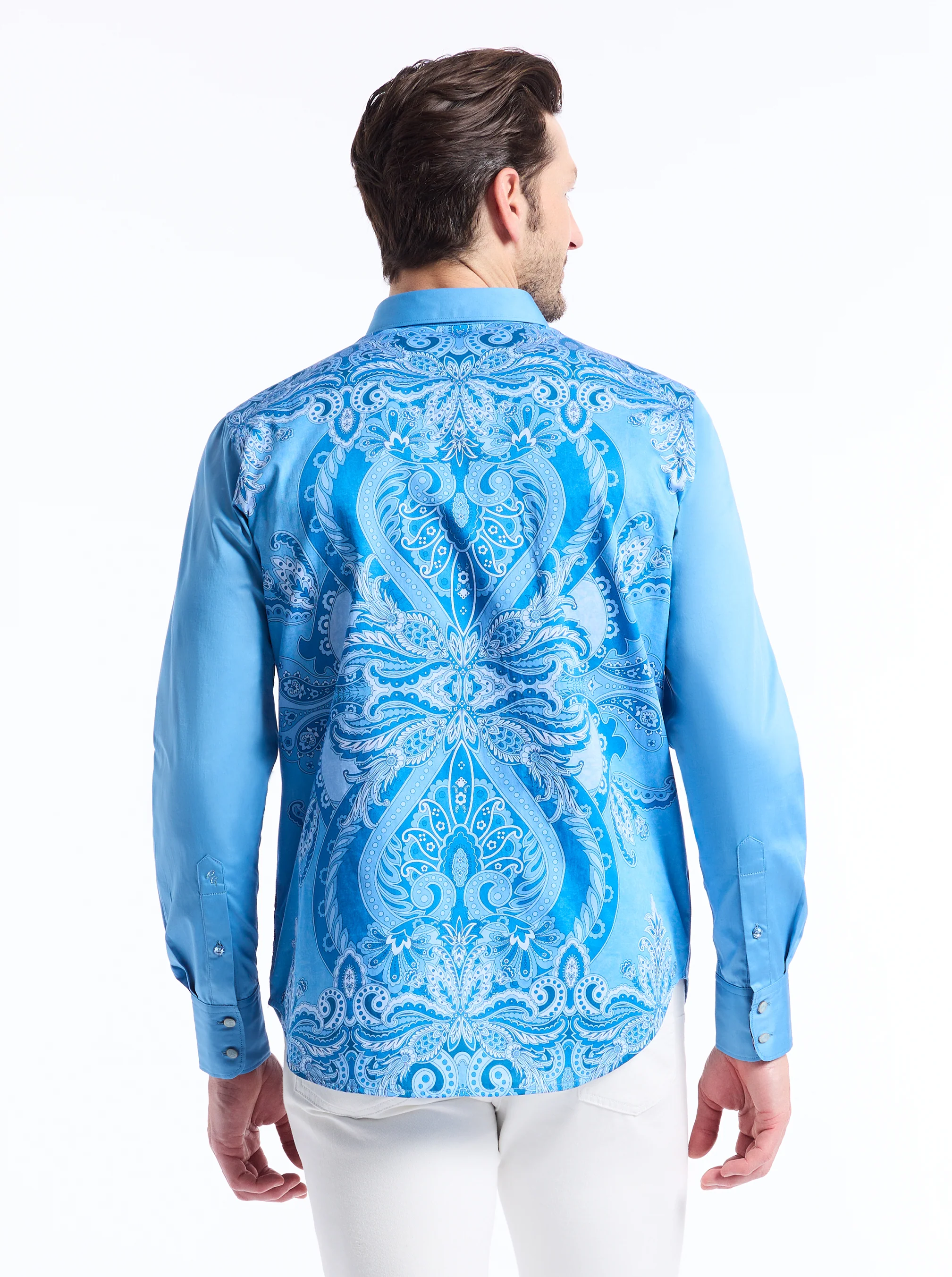 LIMITED EDITION J. SCOTT'S WORLD LONG SLEEVE BUTTON DOWN SHIRT - Image 6