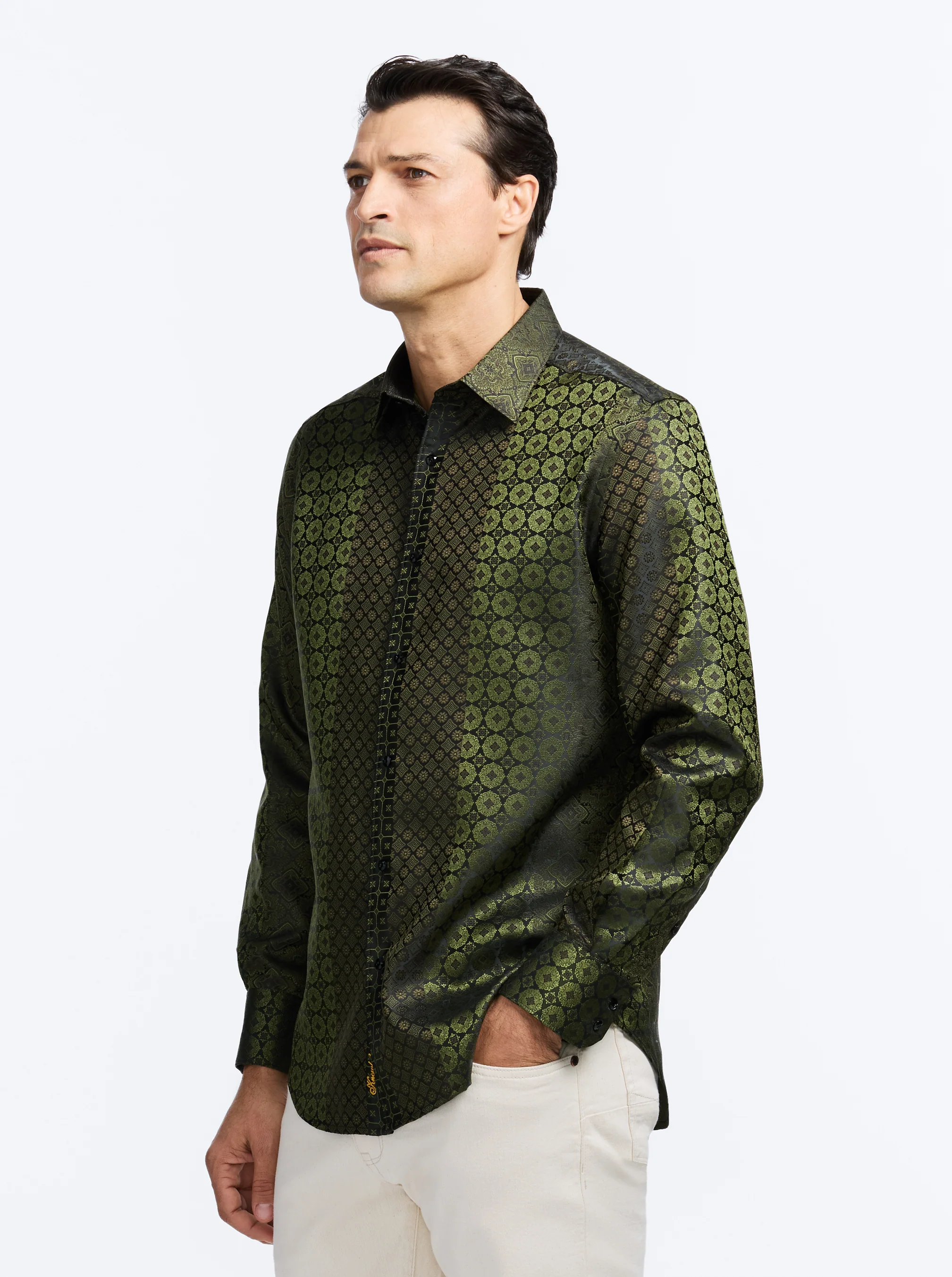 LIMITED EDITION NOBLE TOUCH LONG SLEEVE BUTTON DOWN SHIRT - Image 5