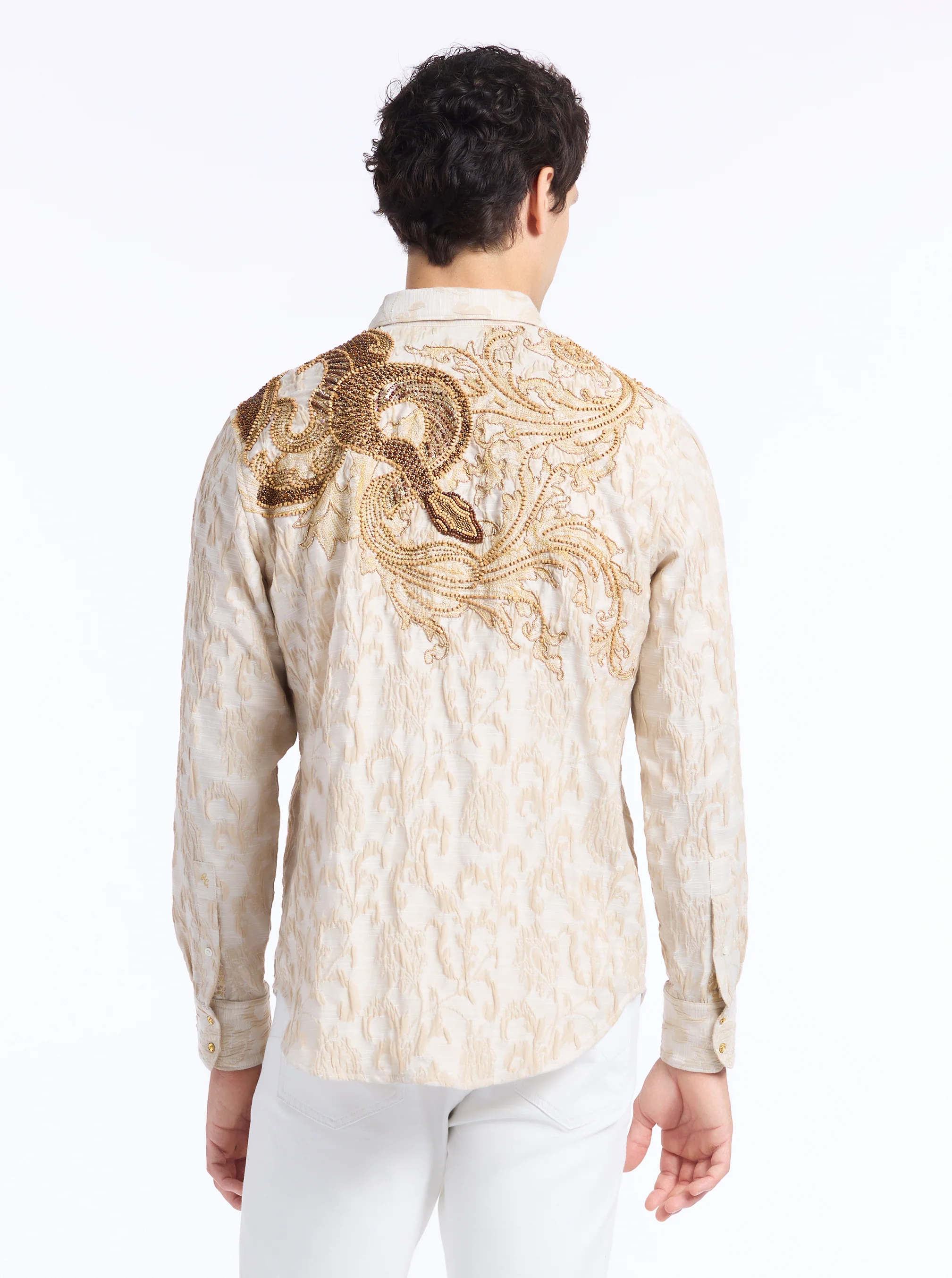 LIMITED EDITION PURE CONFIDENCE LONG SLEEVE BUTTON DOWN SHIRT - Image 3