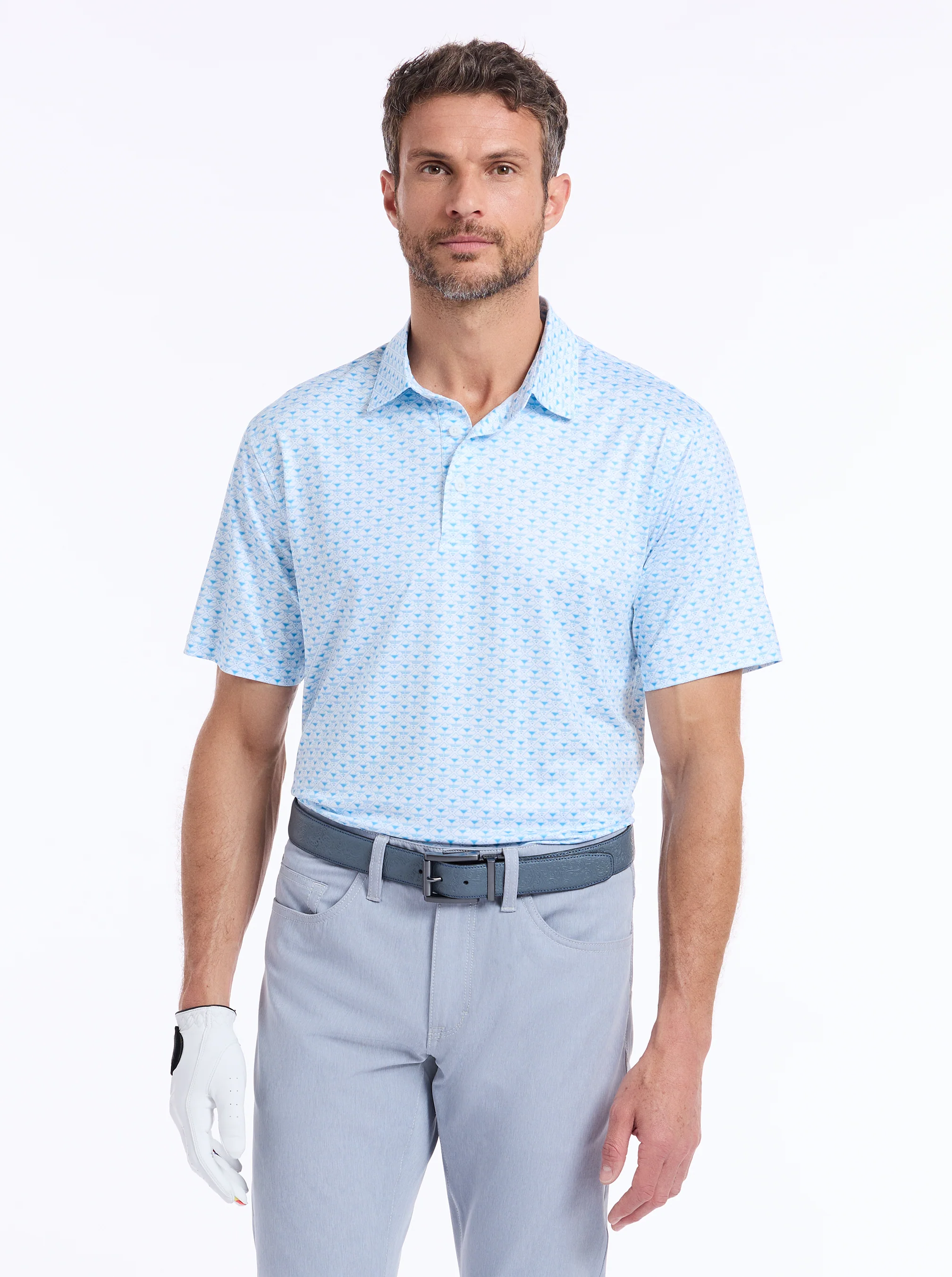 LINKS & DRINKS SHORT SLEEVE POLO - Image 2