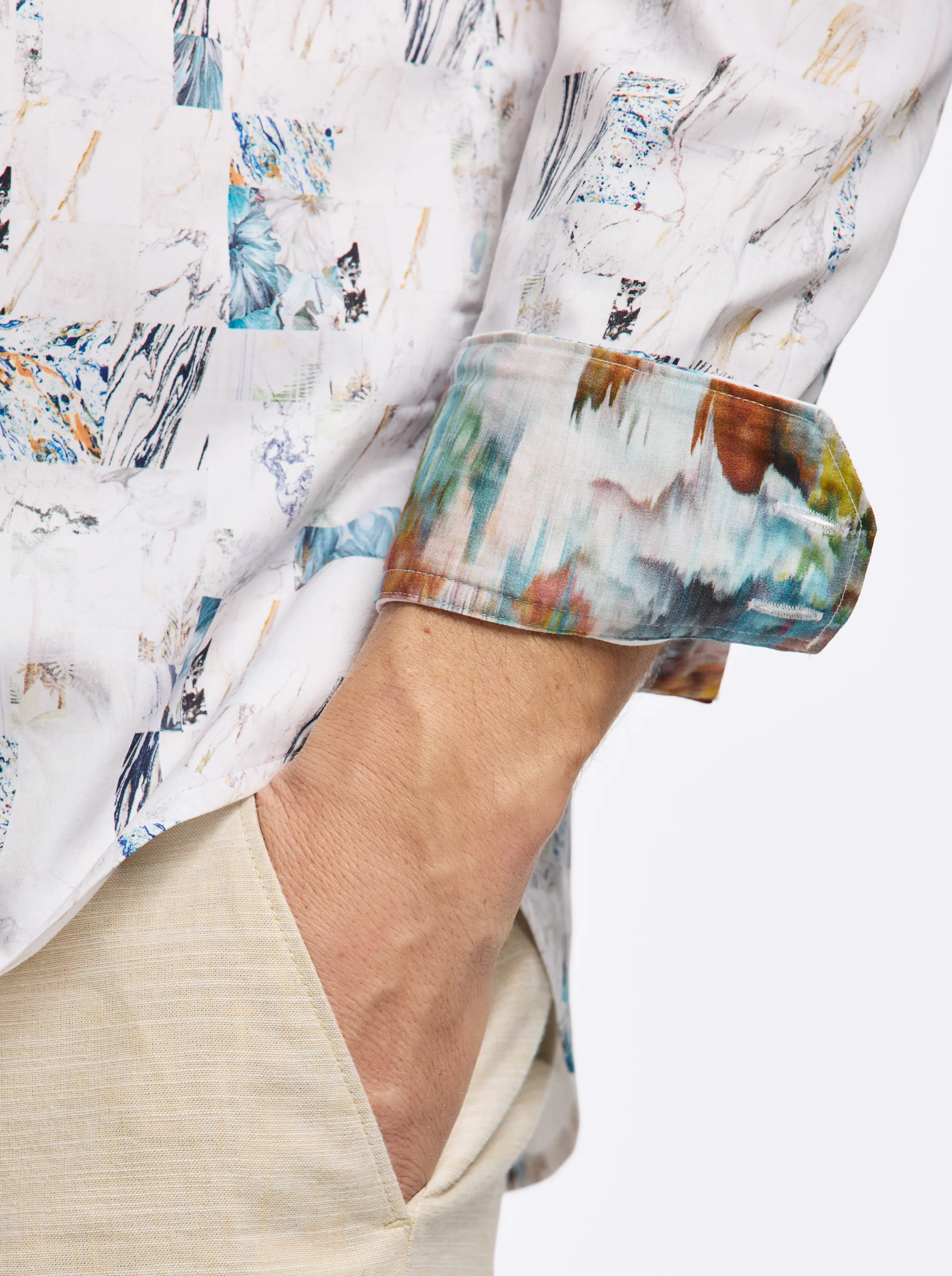 LISMORE LONG SLEEVE BUTTON DOWN SHIRT - Image 3