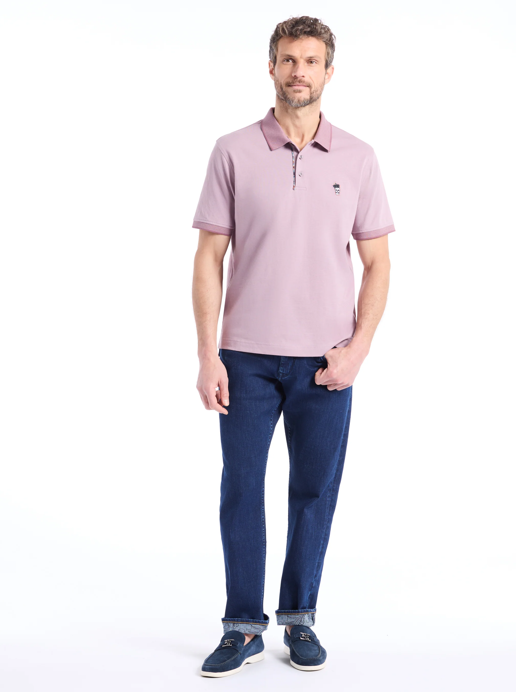 LUCIFER SHORT SLEEVE POLO - Image 5