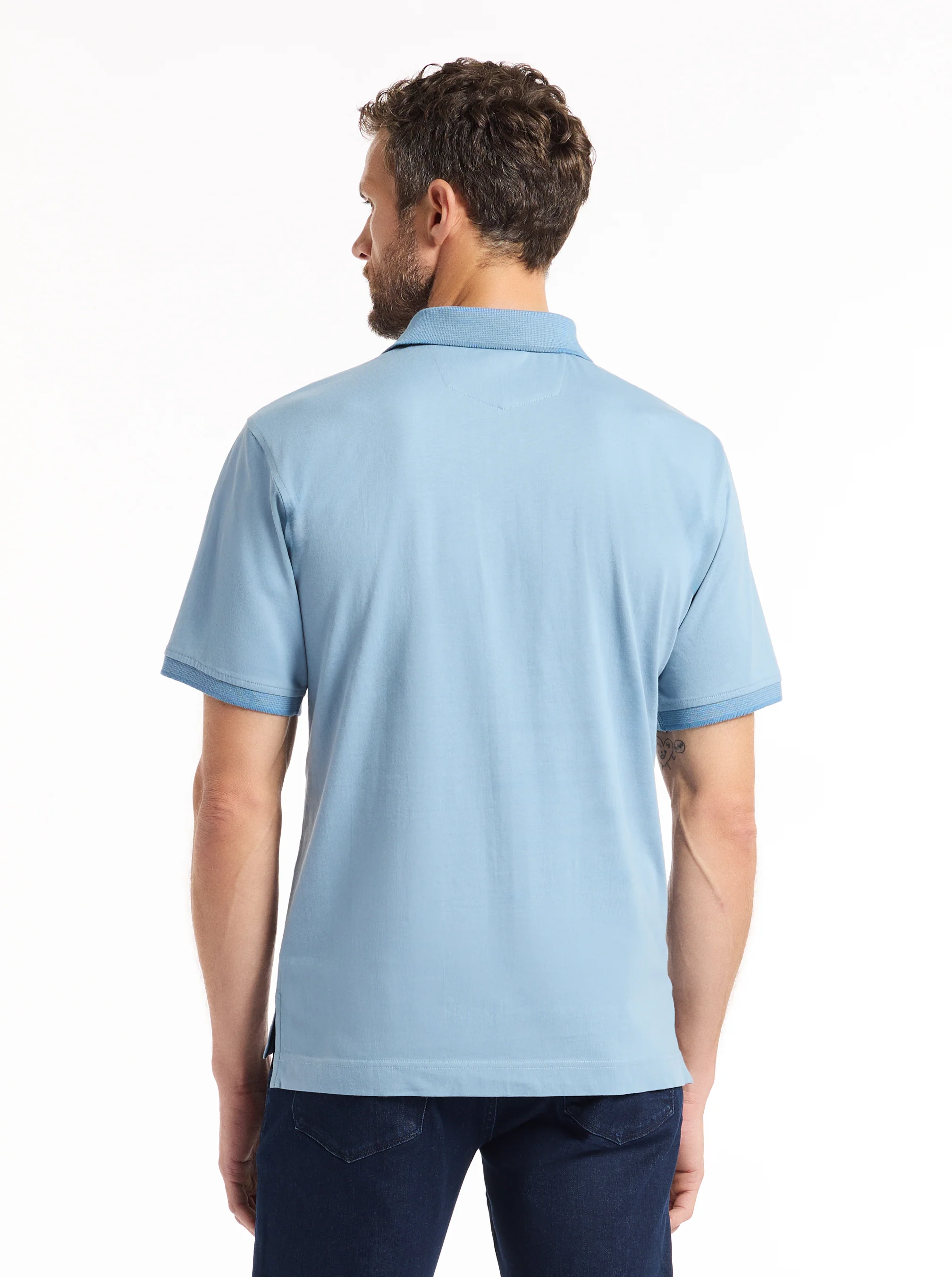 LUCIFER SHORT SLEEVE POLO - Image 4