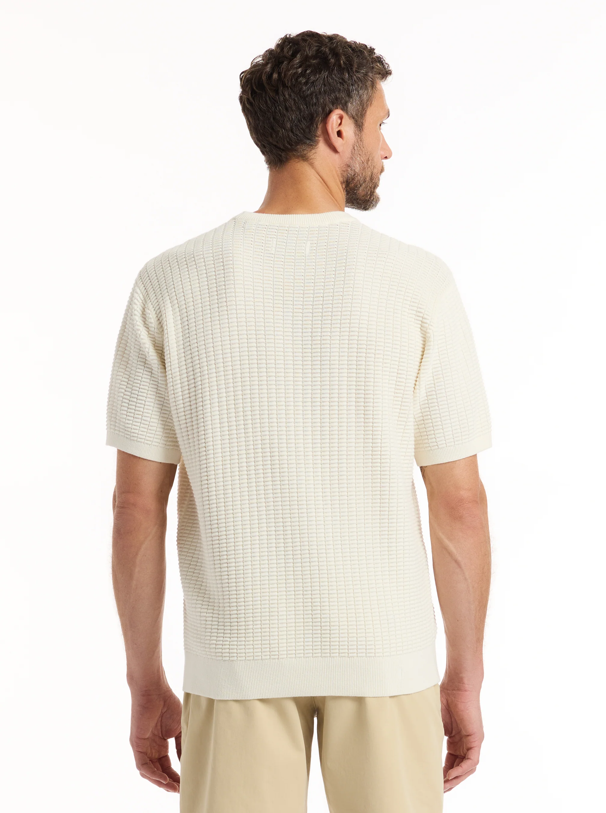 LUIS SHORT SLEEVE SWEATER - Image 3