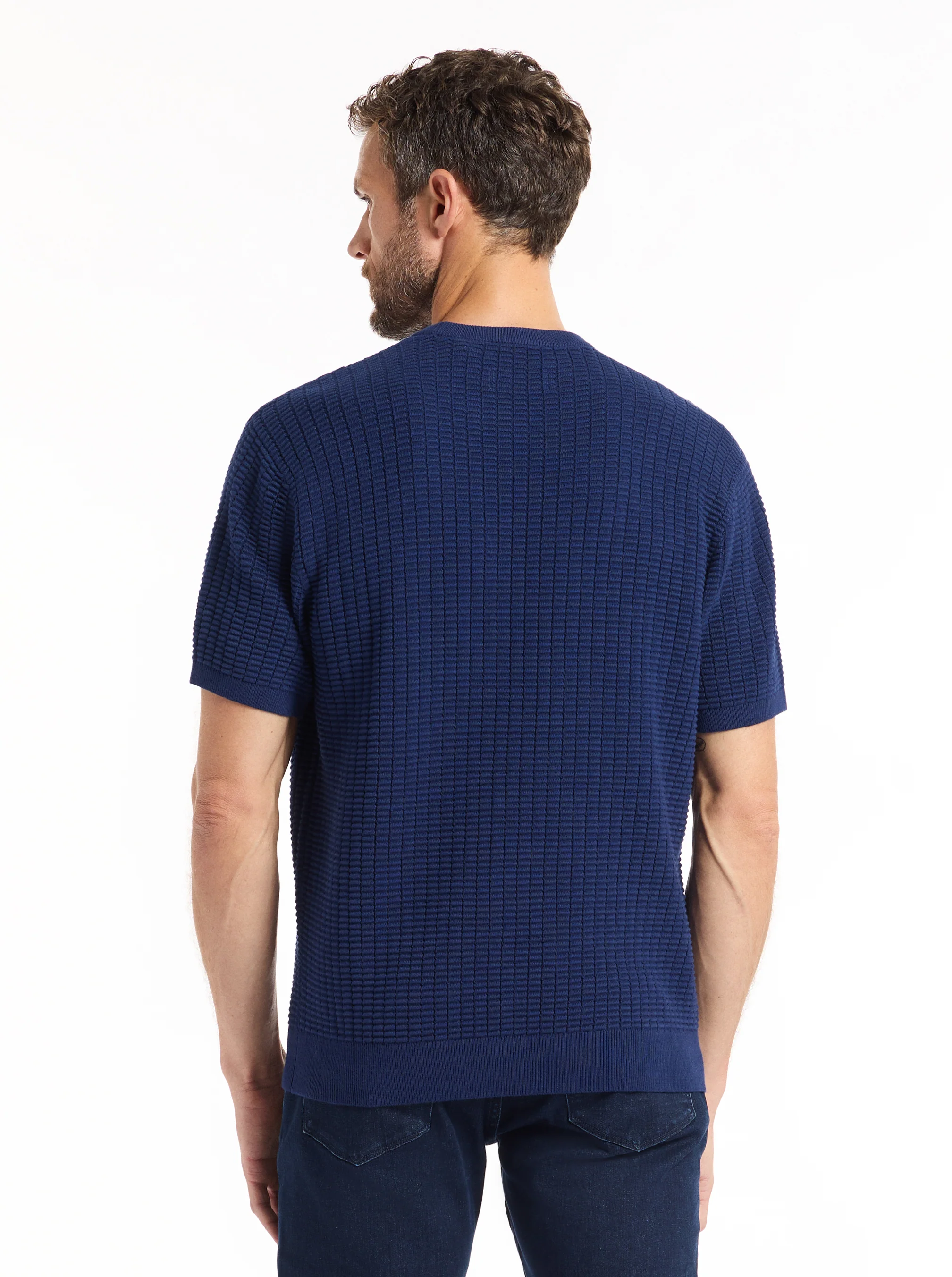 LUIS SHORT SLEEVE SWEATER - Image 3