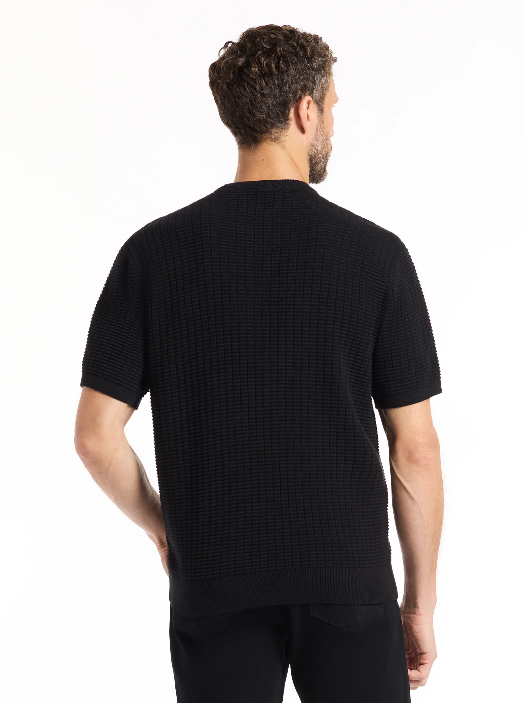 LUIS SHORT SLEEVE SWEATER - Image 3