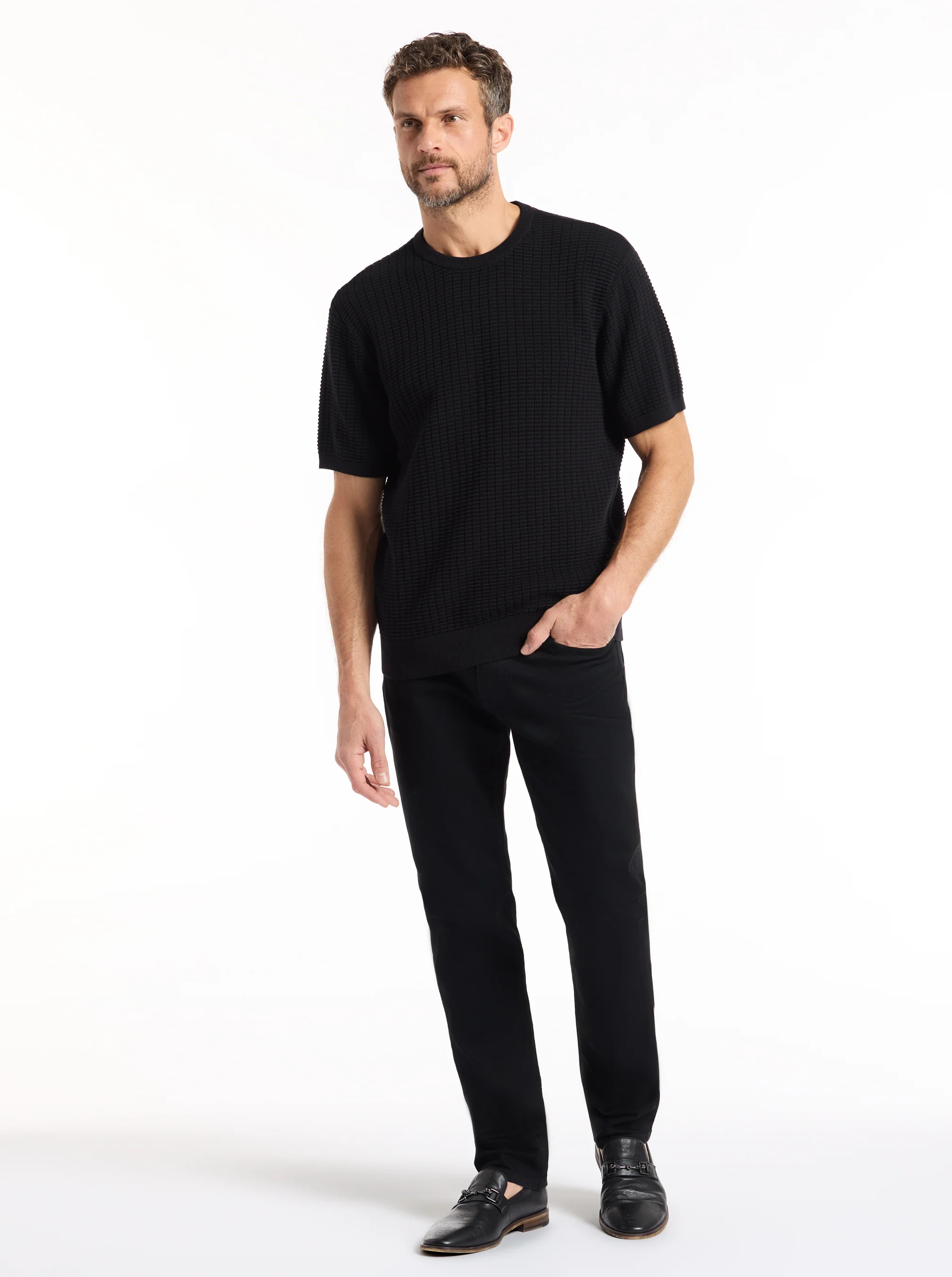 LUIS SHORT SLEEVE SWEATER - Image 5