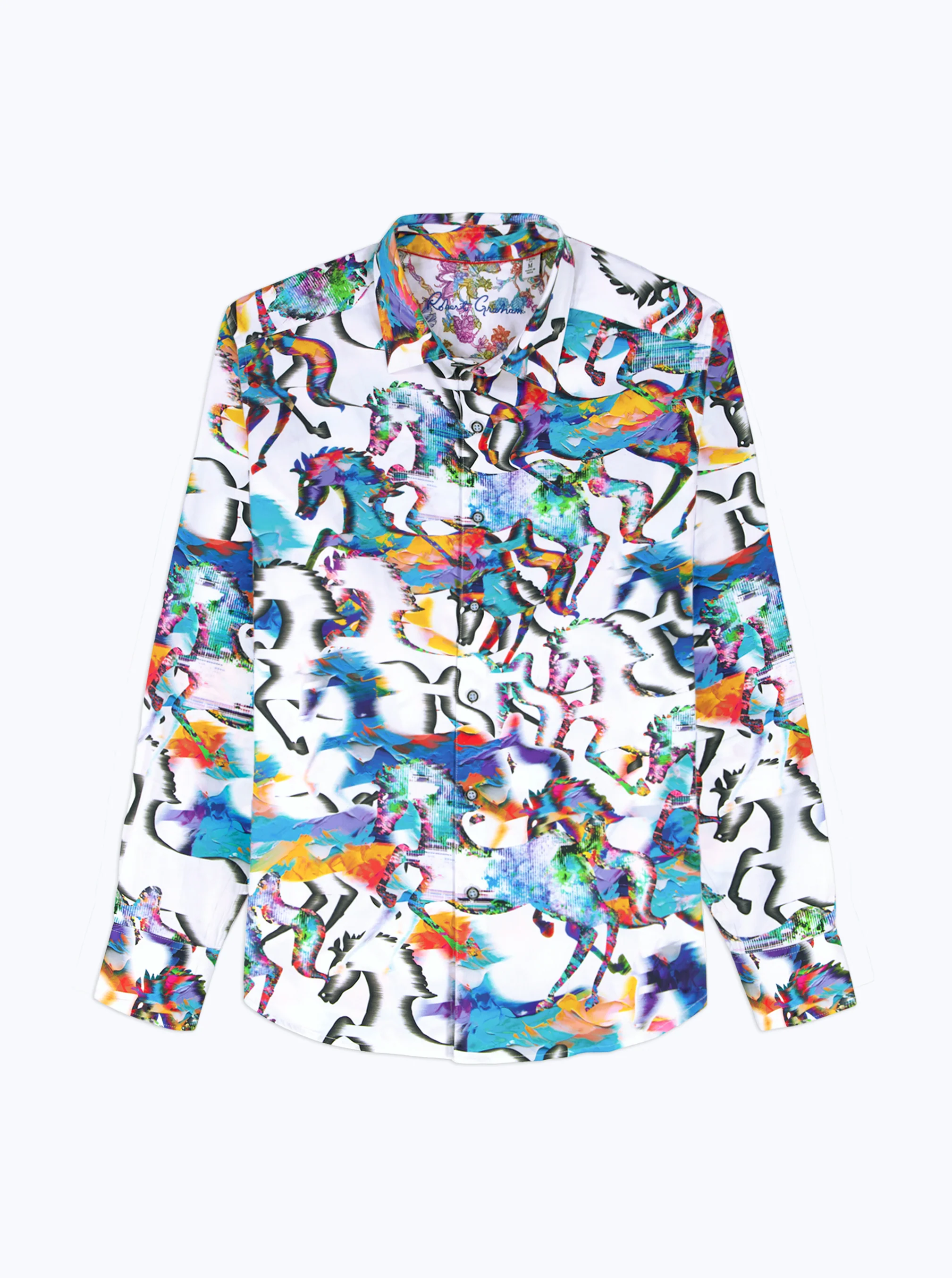 MANE EVENT LONG SLEEVE BUTTON DOWN SHIRT