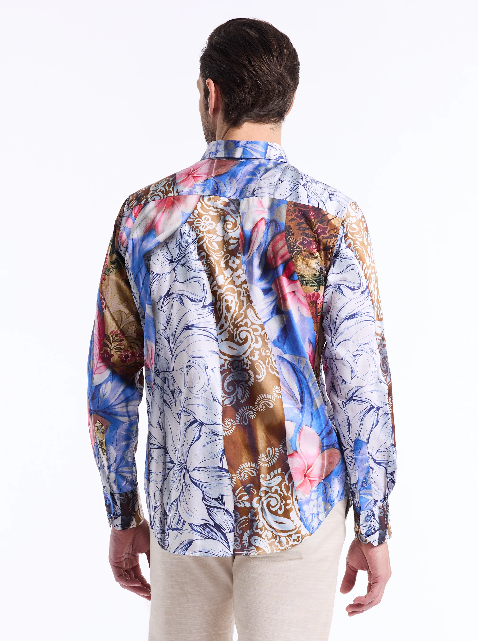 MENDIBURU LONG SLEEVE BUTTON DOWN SHIRT - Image 6