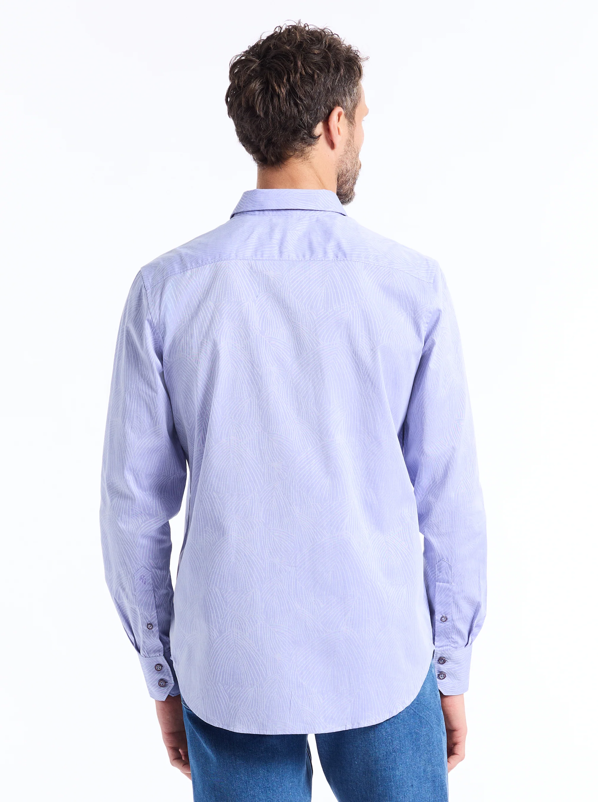 MIRAMAR LONG SLEEVE BUTTON DOWN SHIRT - Image 5