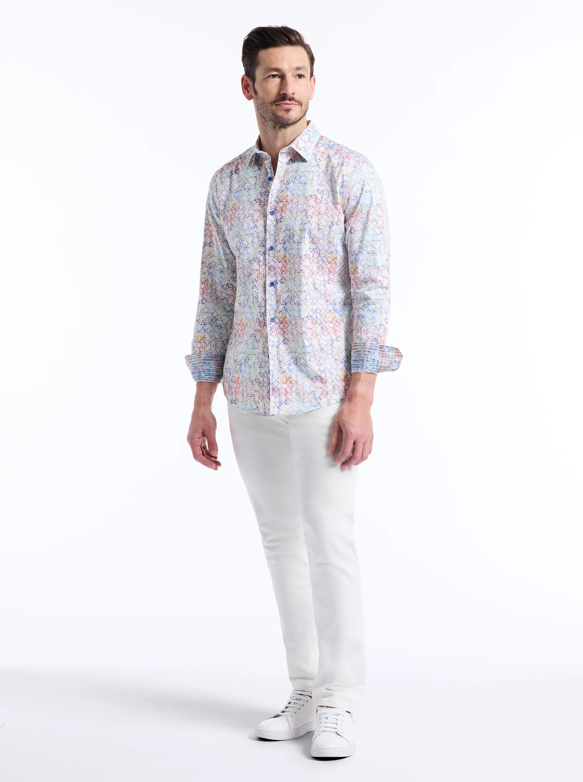 NAVER LONG SLEEVE BUTTON DOWN SHIRT - Image 7