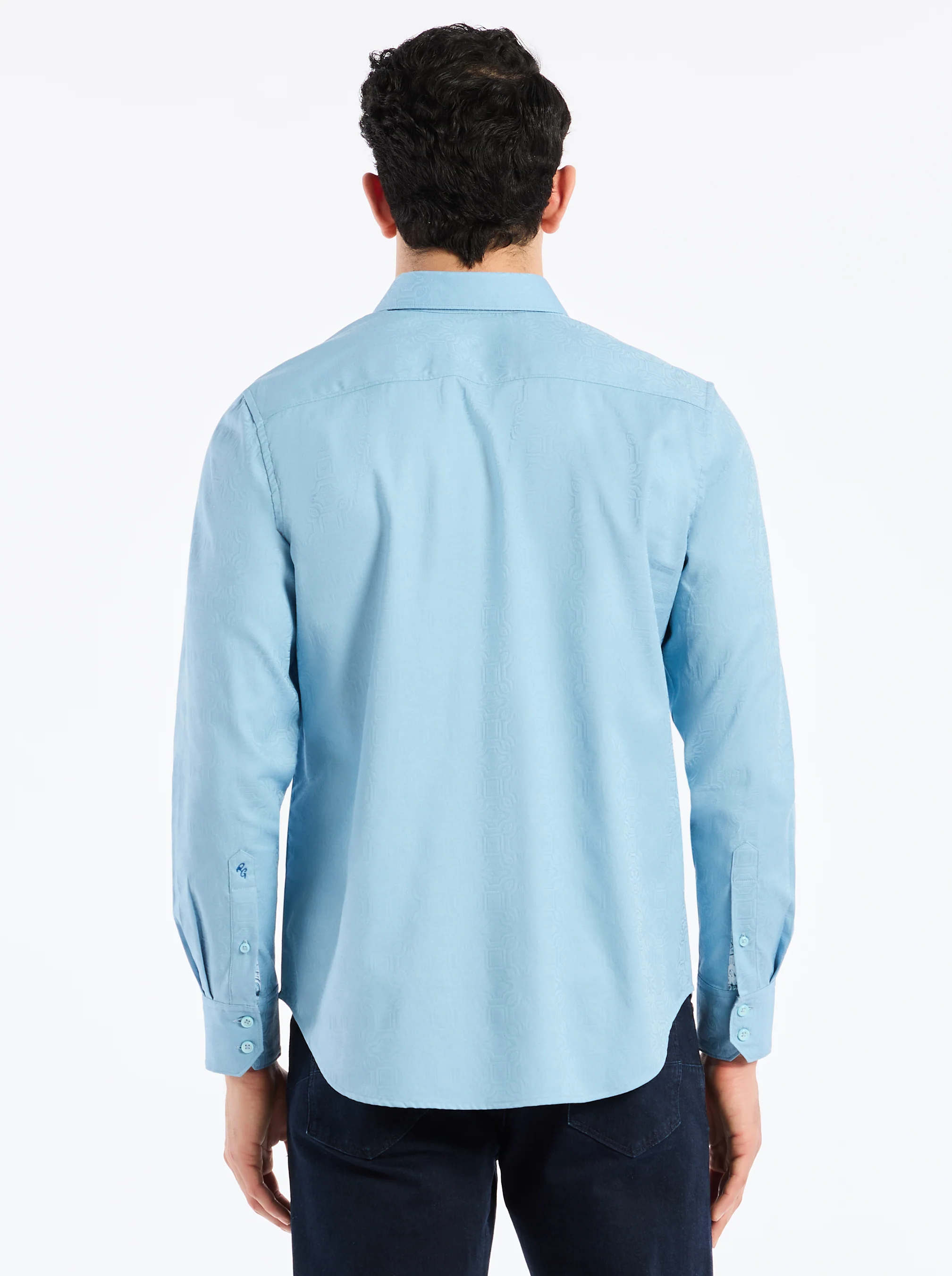 ODYSSEY LONG SLEEVE BUTTON DOWN SHIRT - Image 3