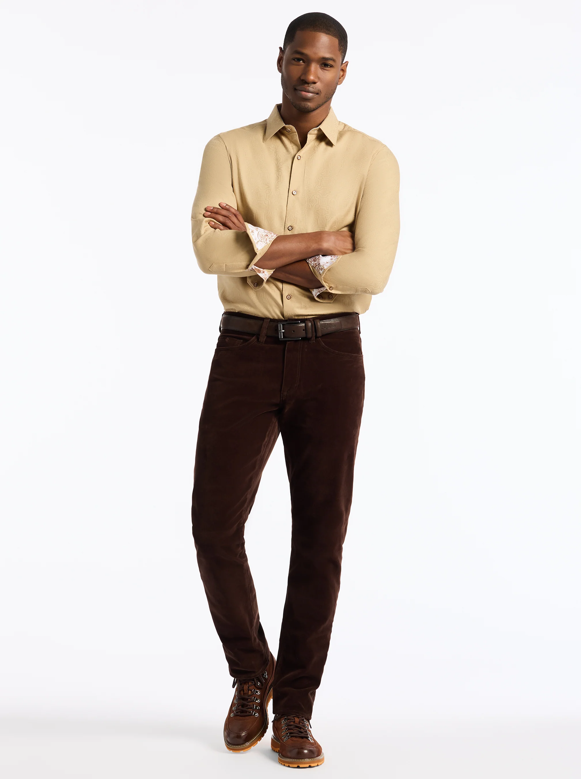 ODYSSEY LONG SLEEVE BUTTON DOWN SHIRT - Image 7