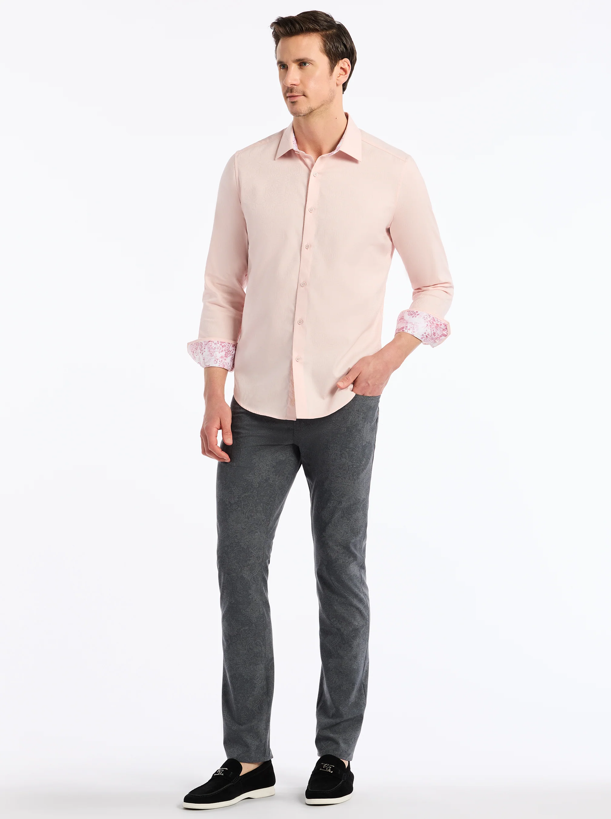 ODYSSEY LONG SLEEVE BUTTON DOWN SHIRT - Image 7