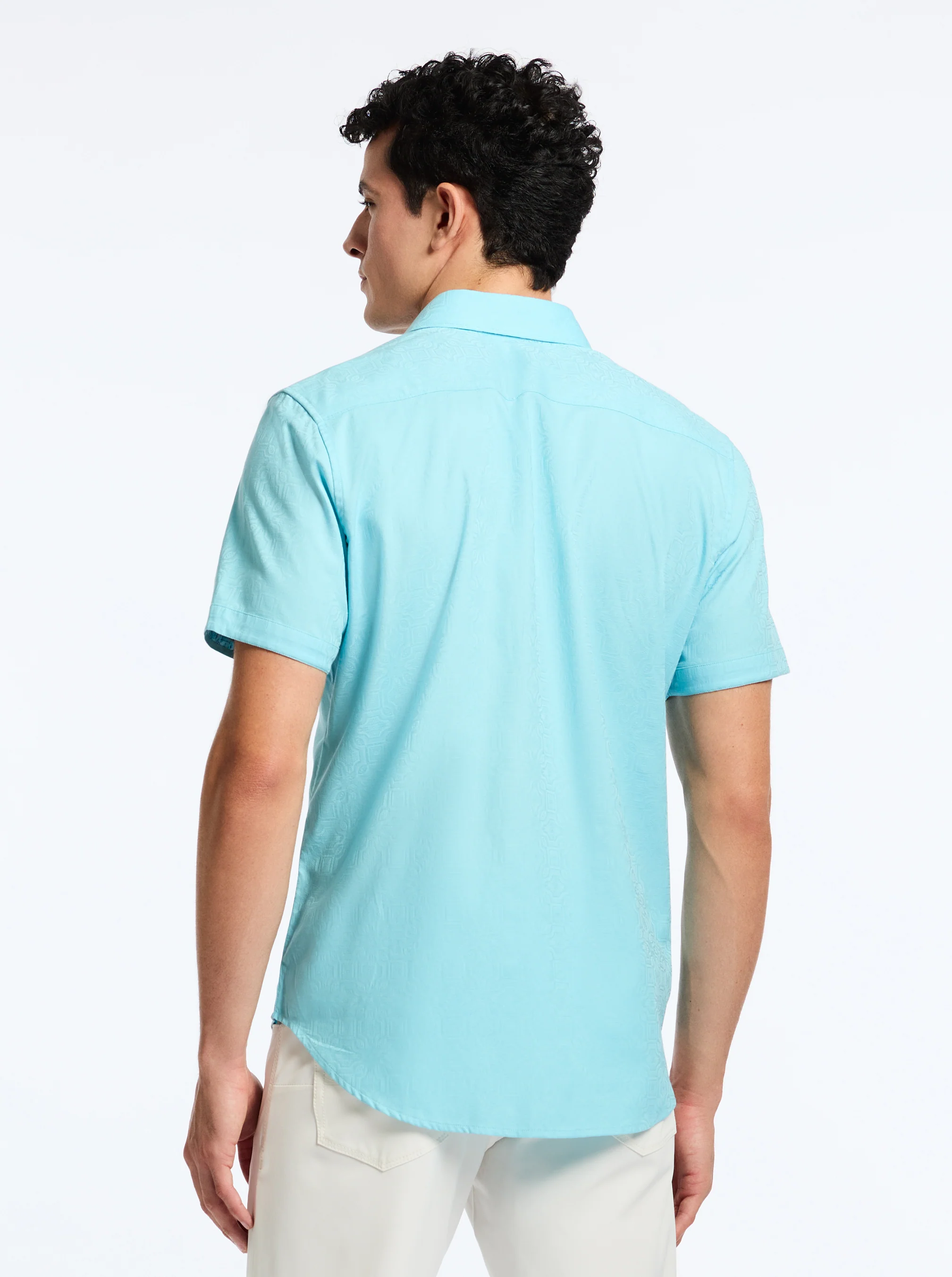 ODYSSEY SHORT SLEEVE BUTTON DOWN SHIRT - Image 3