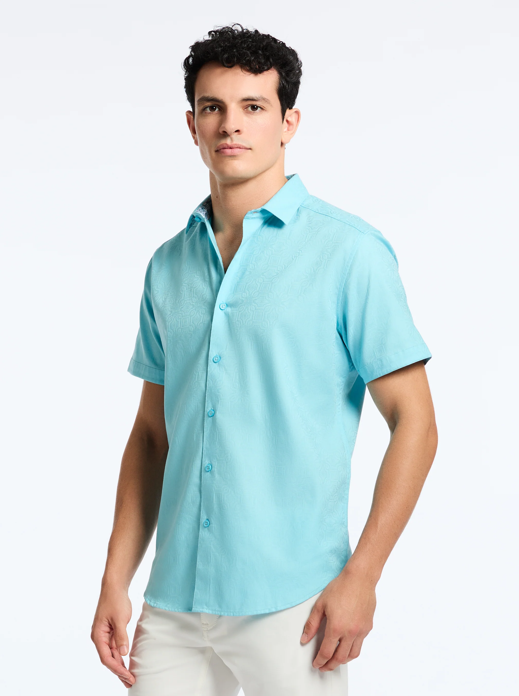 ODYSSEY SHORT SLEEVE BUTTON DOWN SHIRT - Image 5