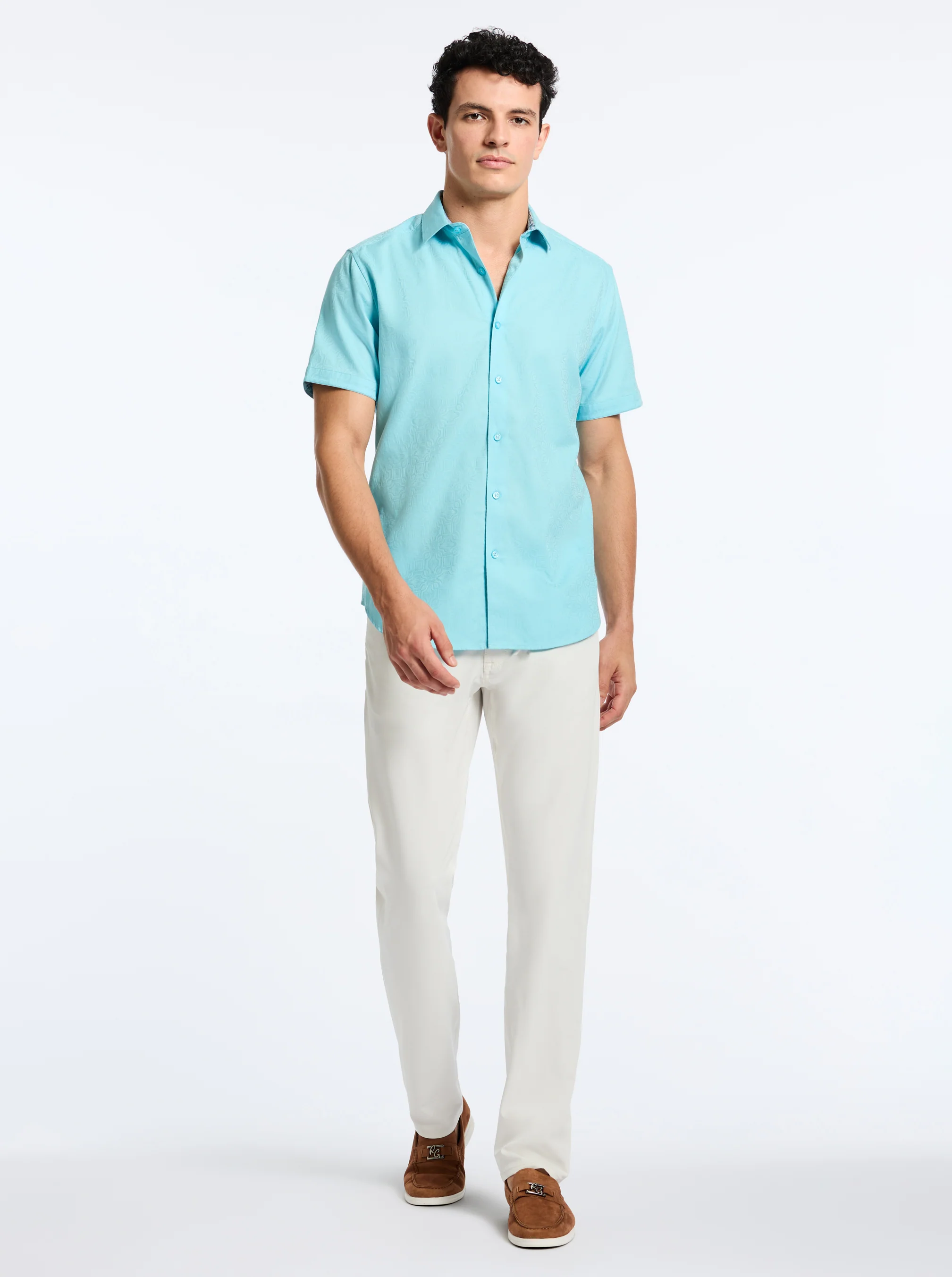 ODYSSEY SHORT SLEEVE BUTTON DOWN SHIRT - Image 6