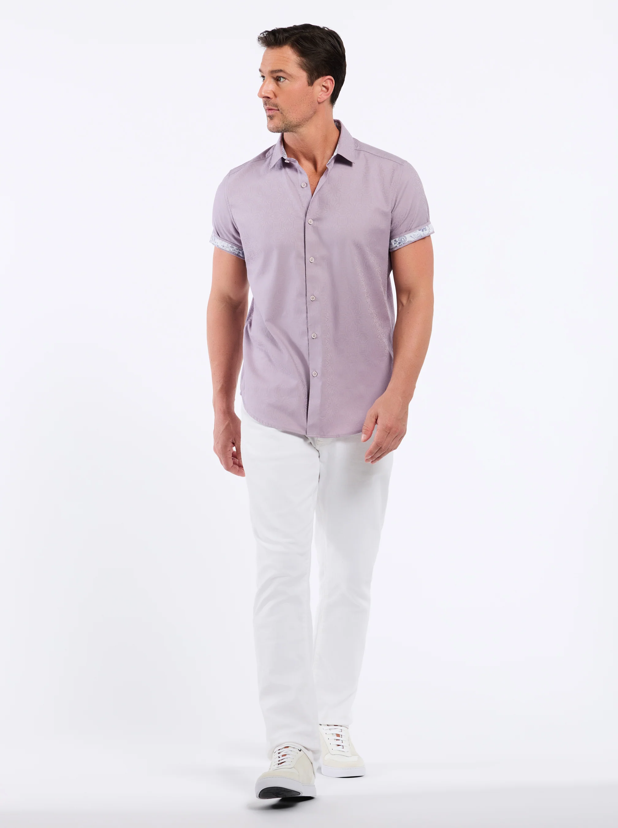 ODYSSEY SHORT SLEEVE BUTTON DOWN SHIRT - Image 8