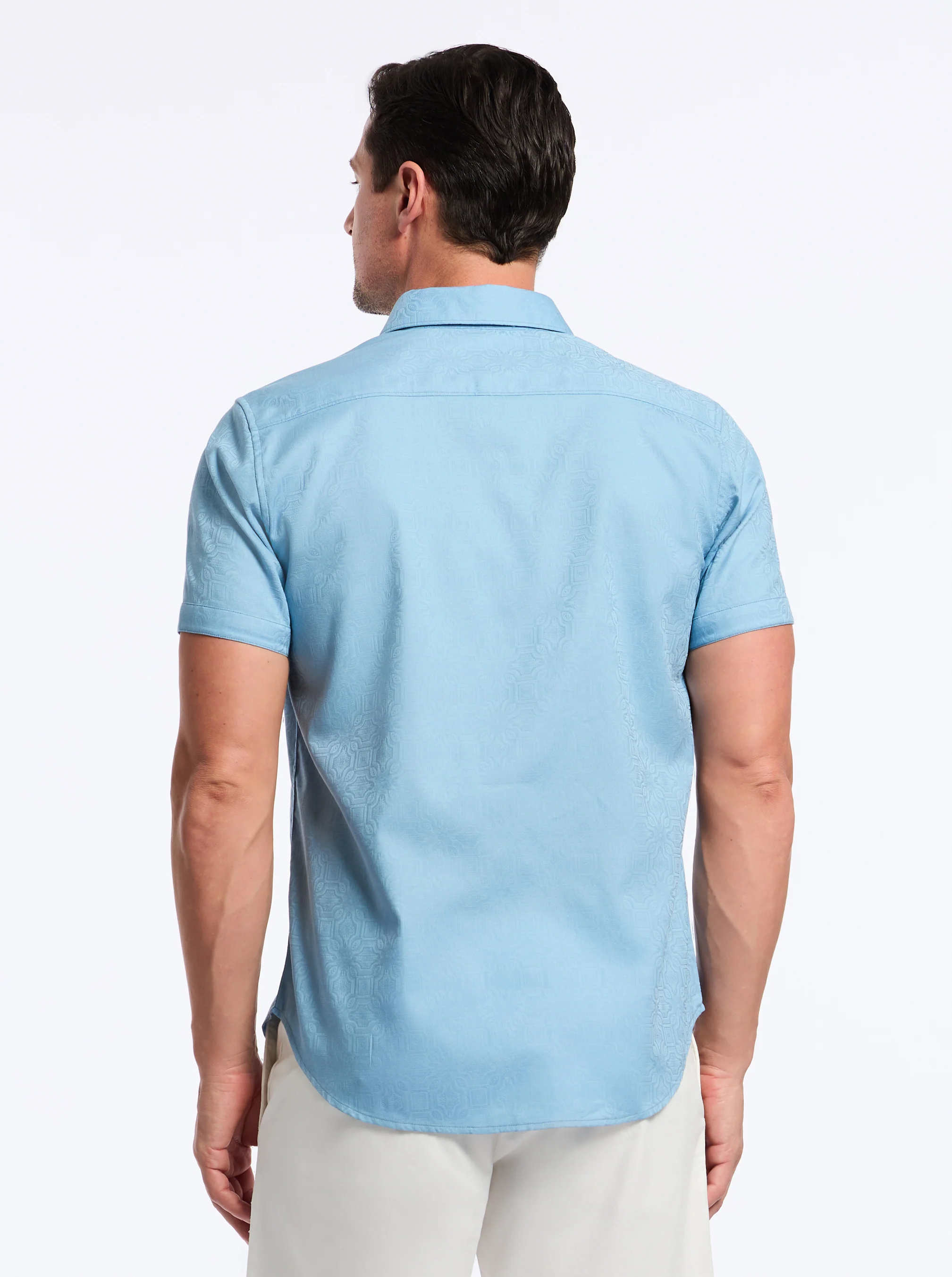 ODYSSEY SHORT SLEEVE BUTTON DOWN SHIRT - Image 3