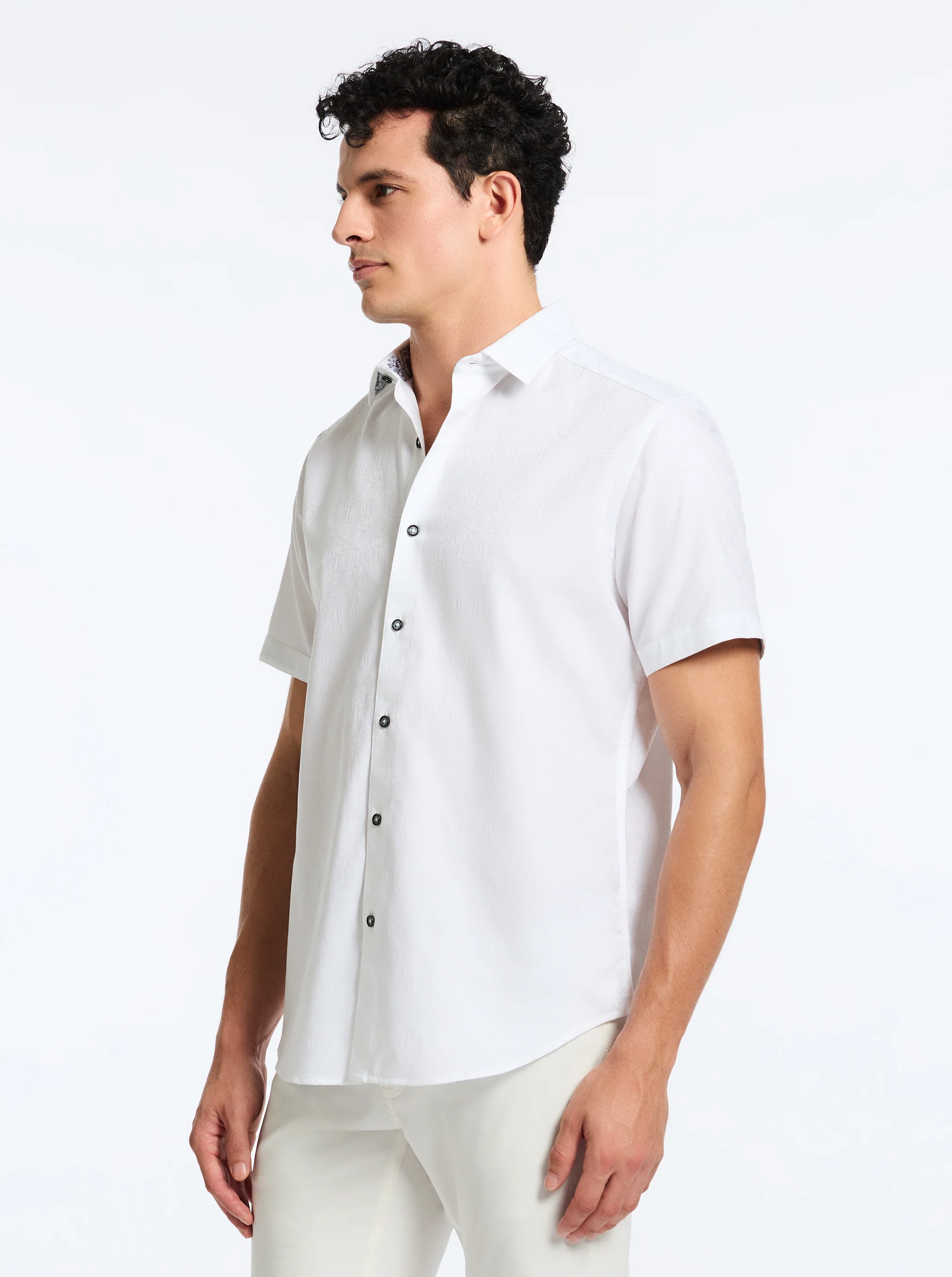 ODYSSEY SHORT SLEEVE BUTTON DOWN SHIRT - Image 5