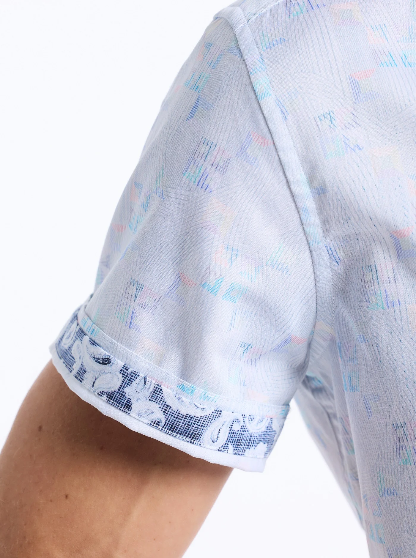 PELL SHORT SLEEVE BUTTON DOWN SHIRT - Image 4